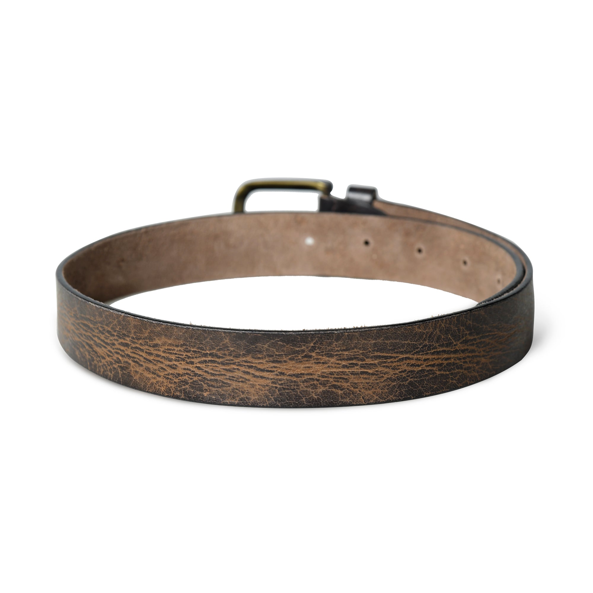 Eden Dark Brown Mens Leather Belt thumbnail 40