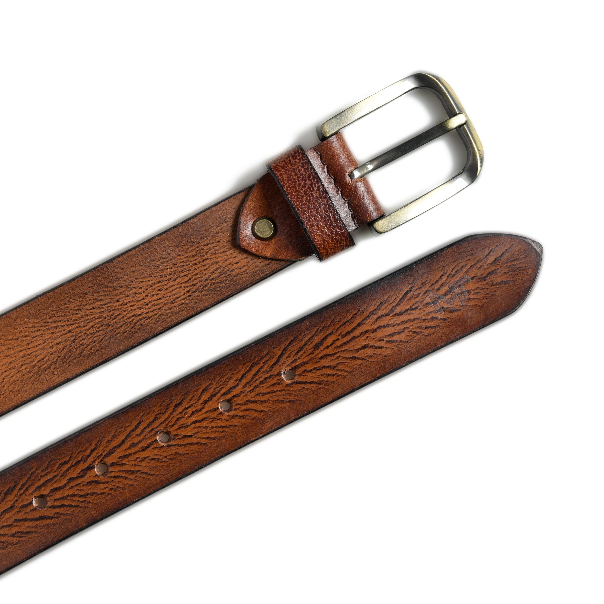 Eden Tan Mens Leather Belt thumbnail 18