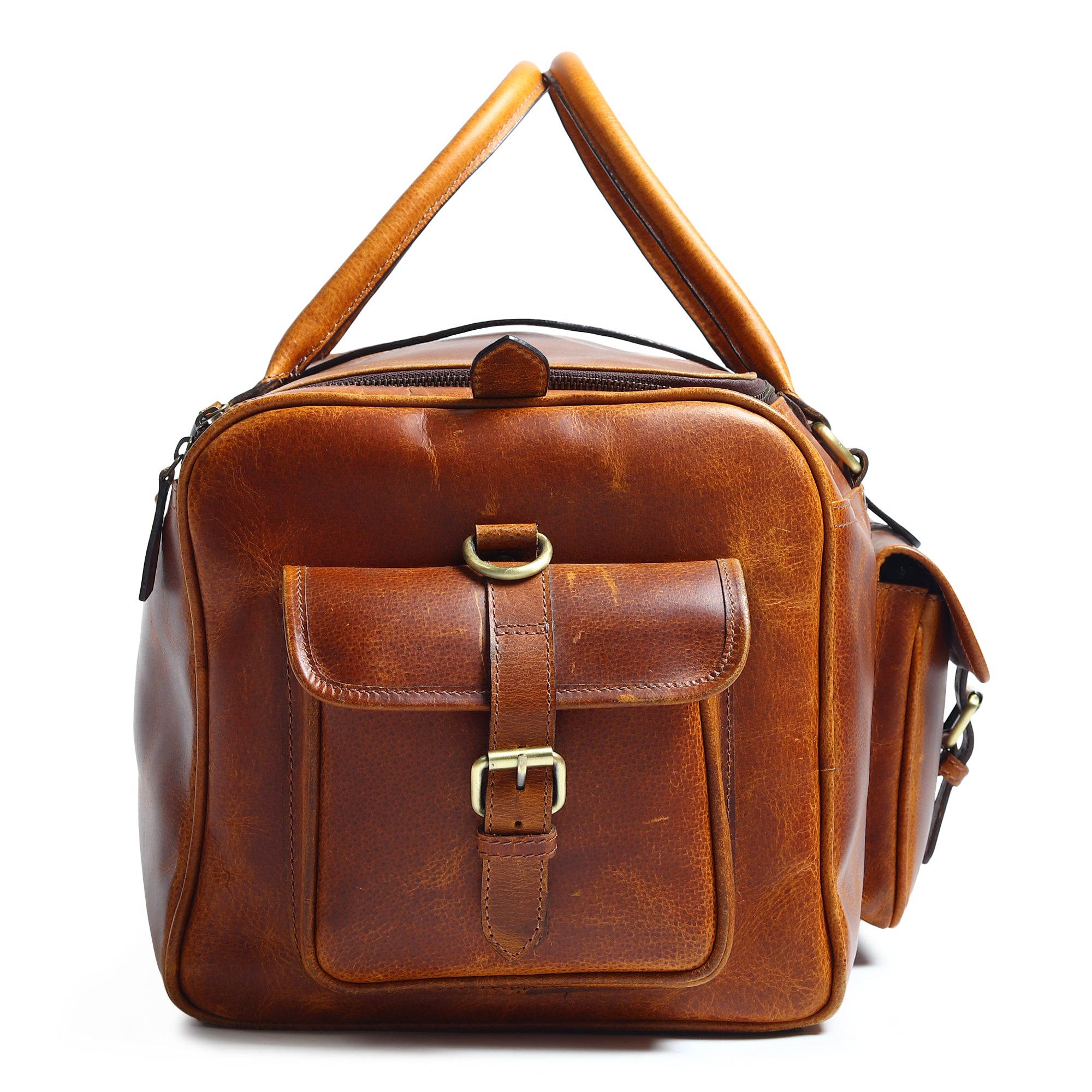 Berlin Leather Weekender Duffle Bag thumbnail 18