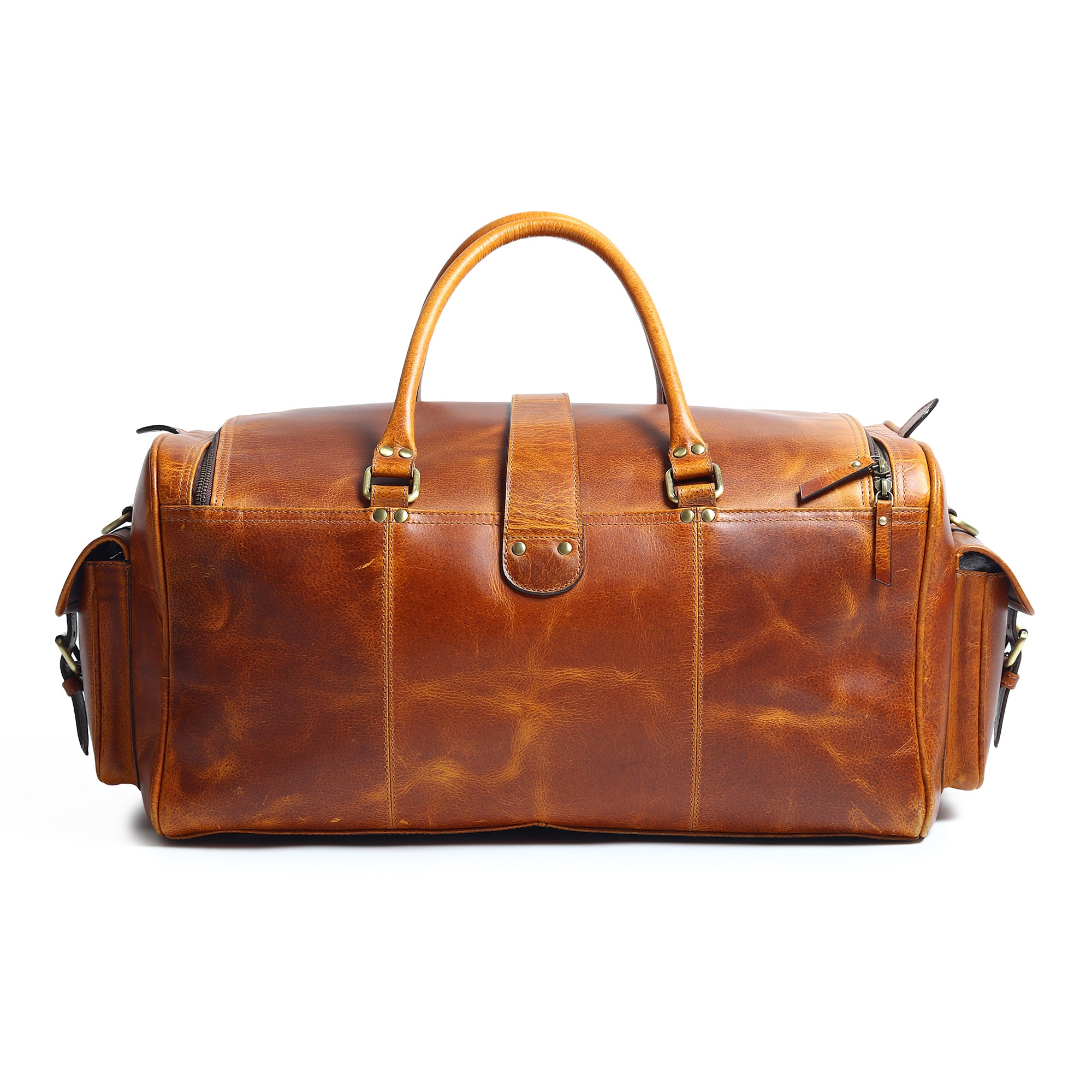 Berlin Leather Weekender Duffle Bag thumbnail 19