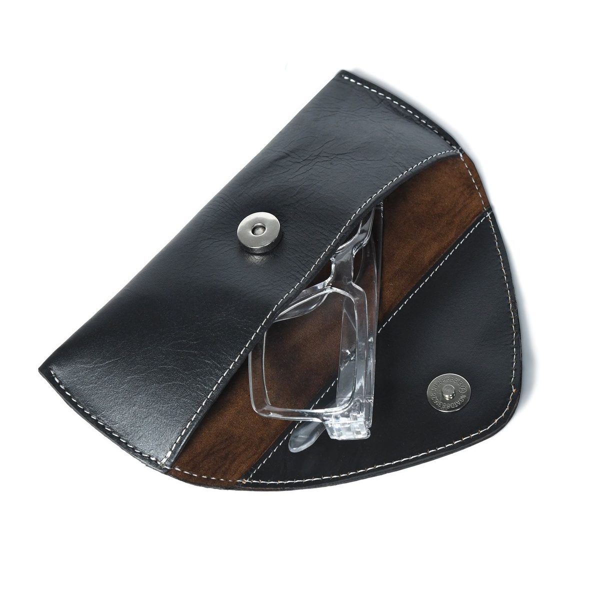 Black Leather Sunglasses Case thumbnail 4