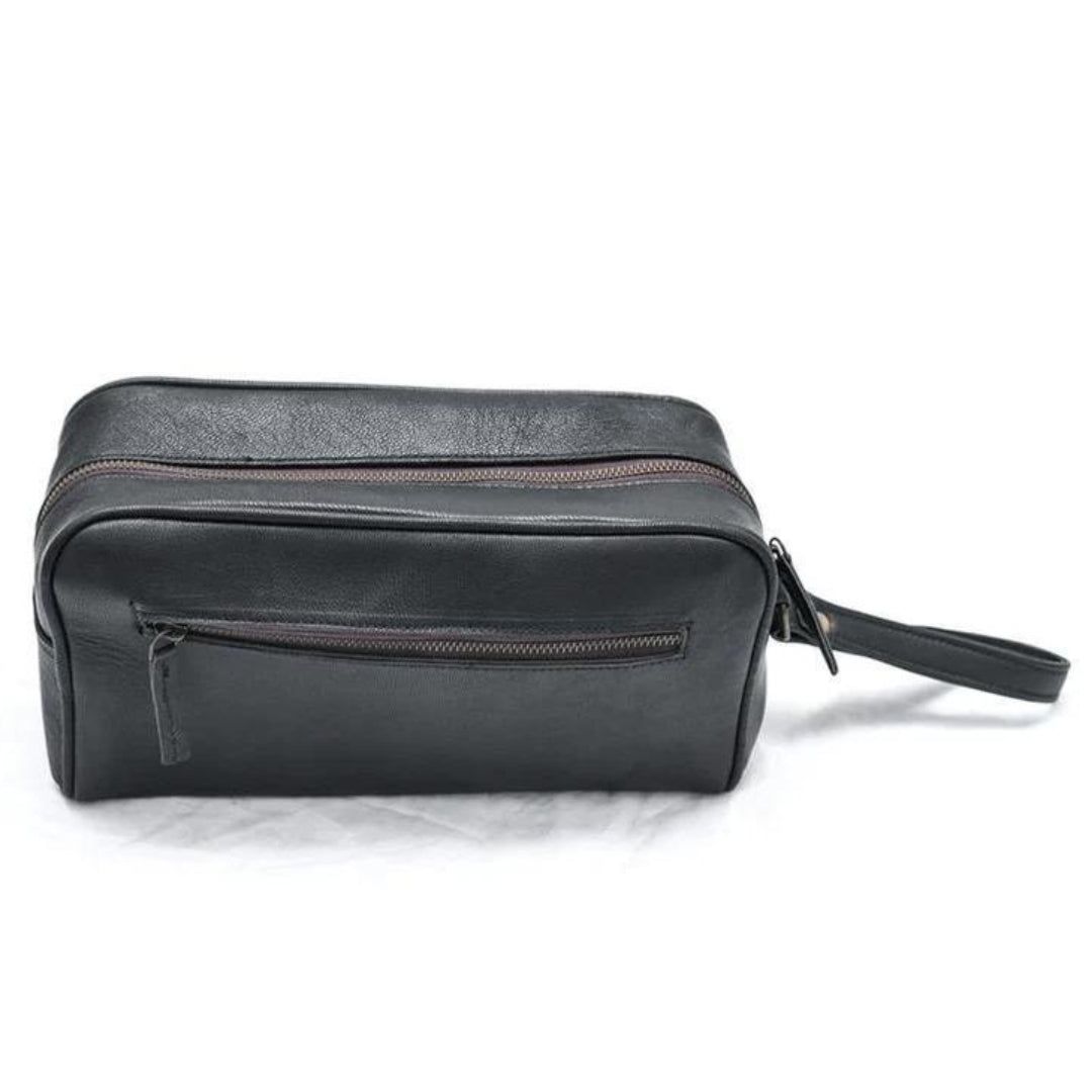 Twin Section Toiletry - Black