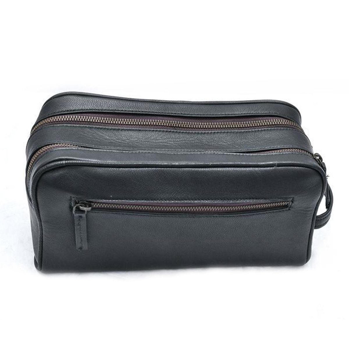 Twin Section Toiletry - Black thumbnail 4