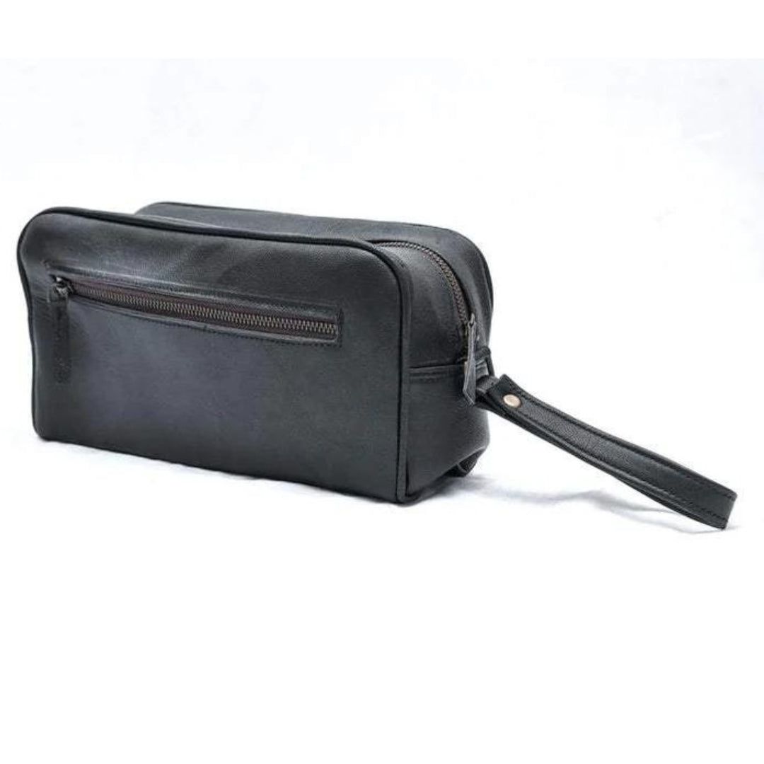 Single Section Toiletry - Black
