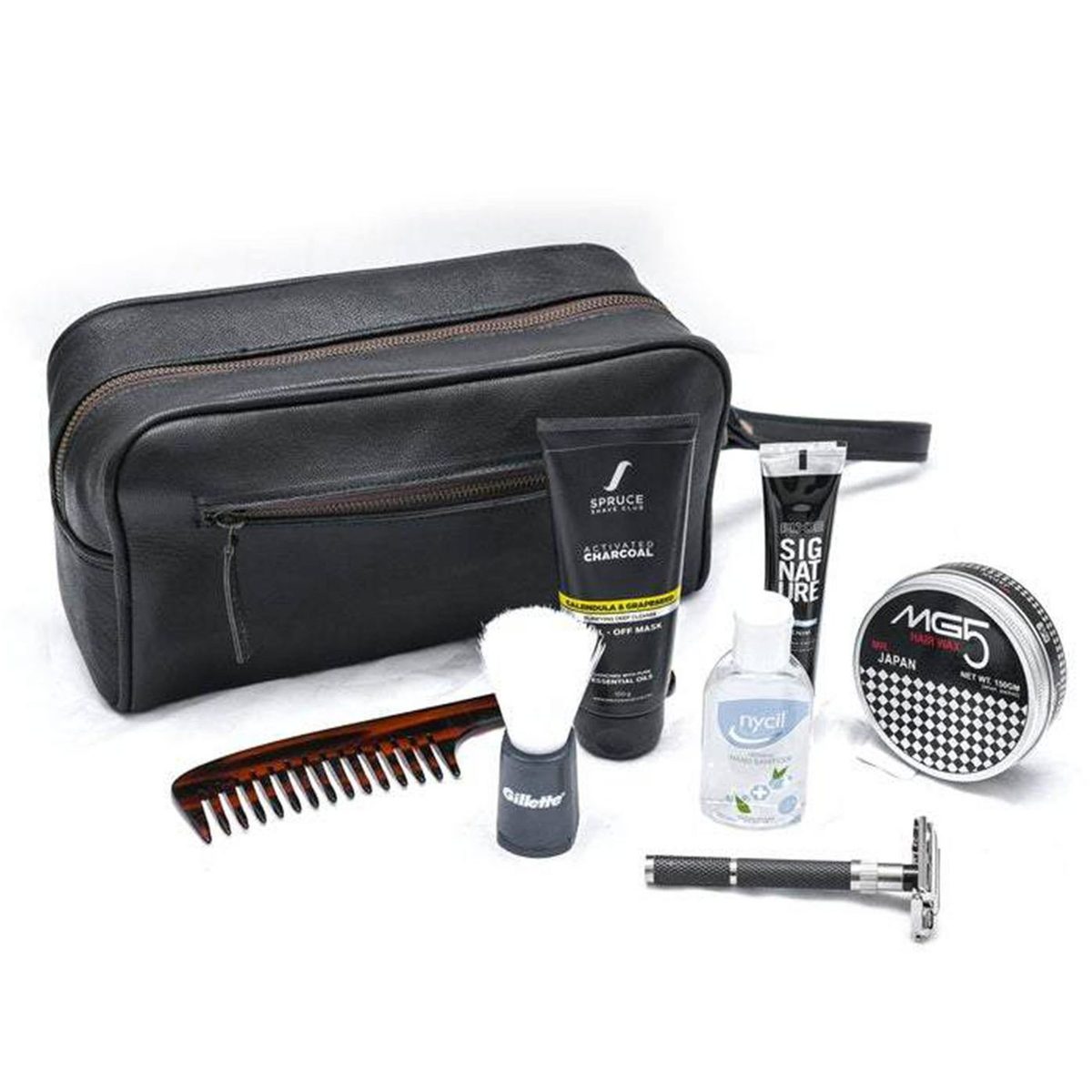 Single Section Toiletry - Black thumbnail 2