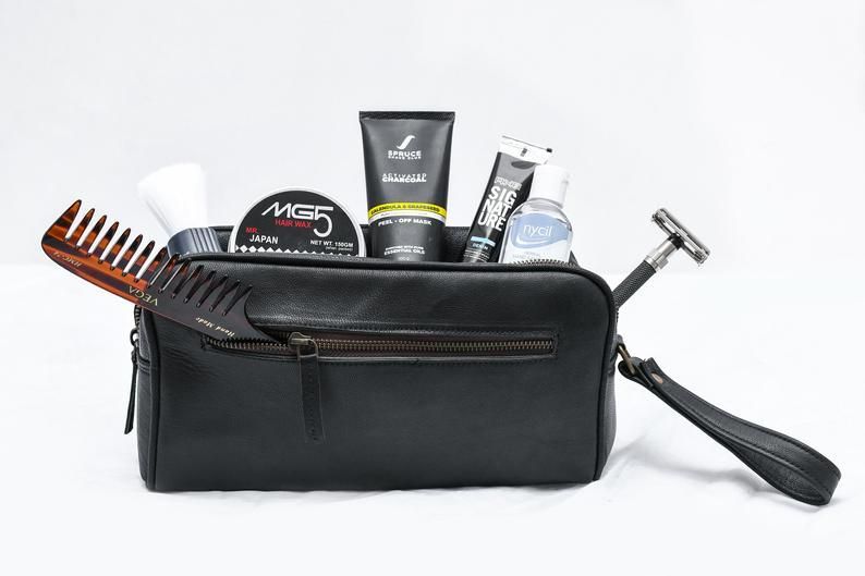 Single Section Toiletry - Black thumbnail 6