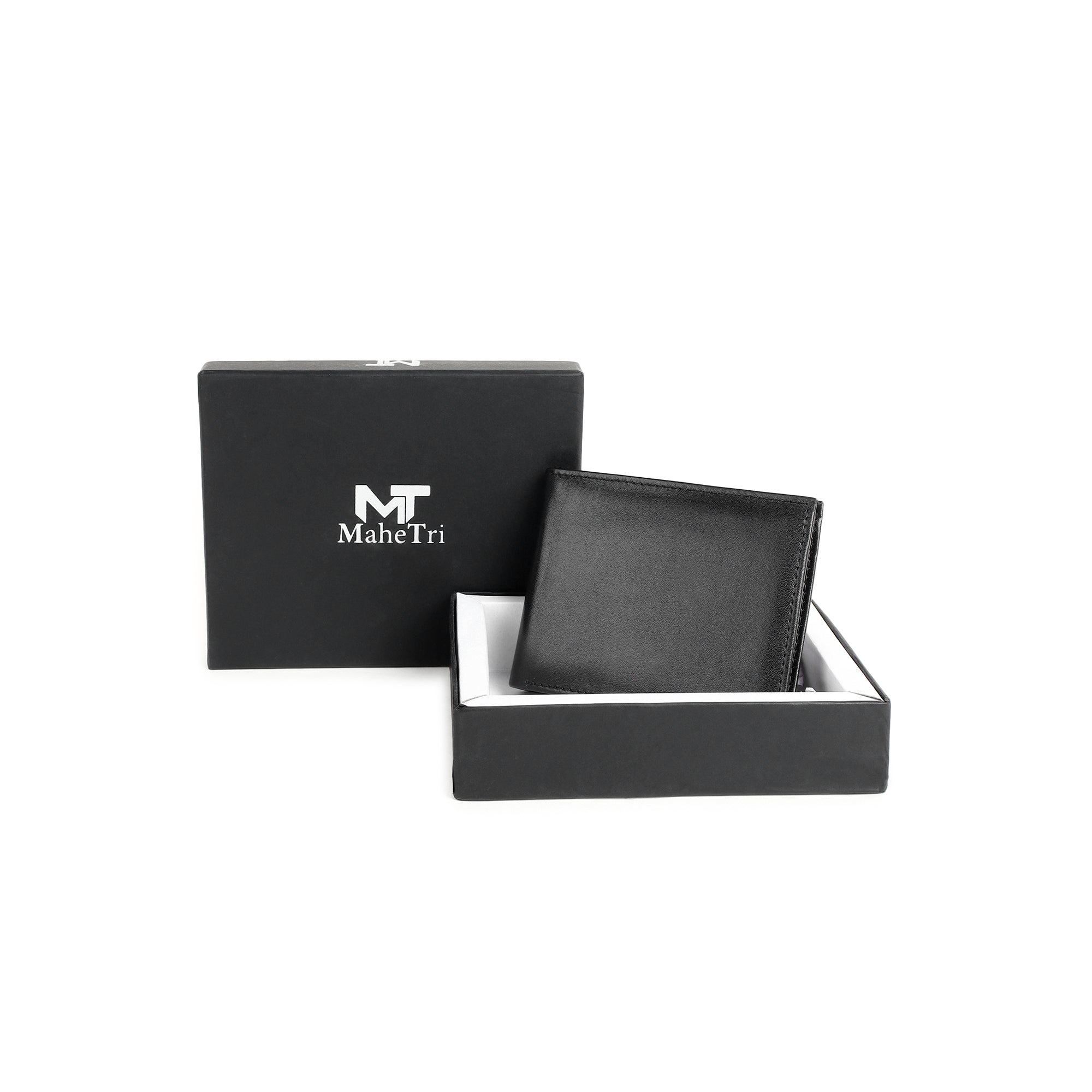 Black Slim Leather Wallet - Limited Edition thumbnail 2