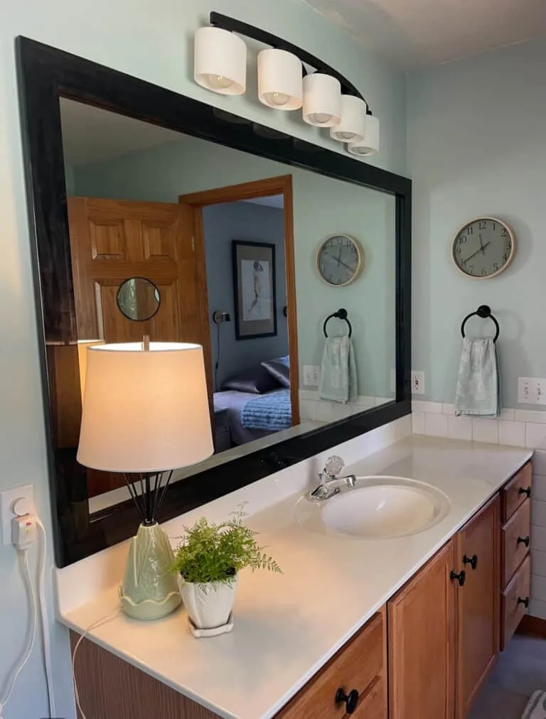 Black Smoke Mirror Frame
