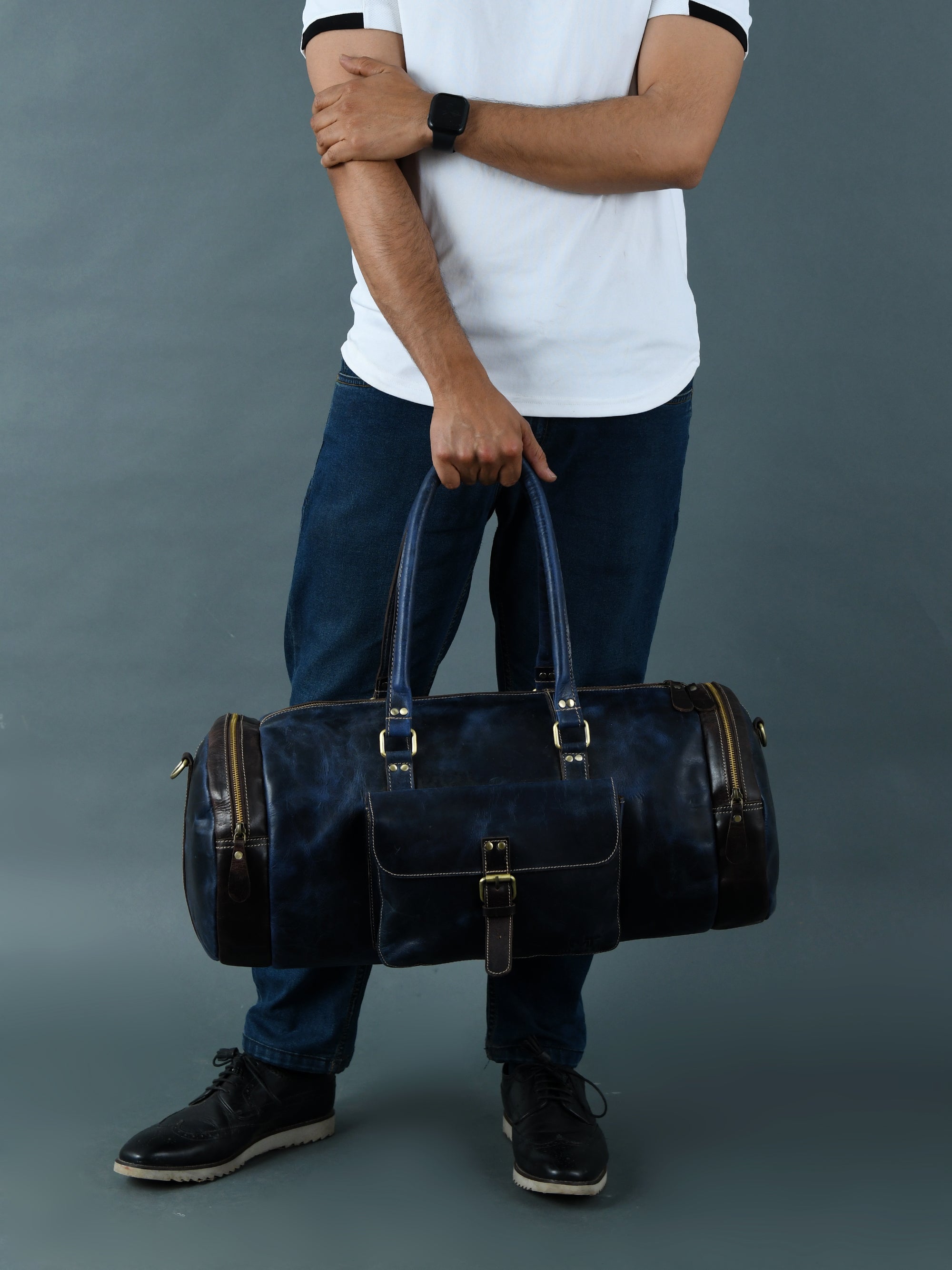 Blue Premium Duffle thumbnail 6