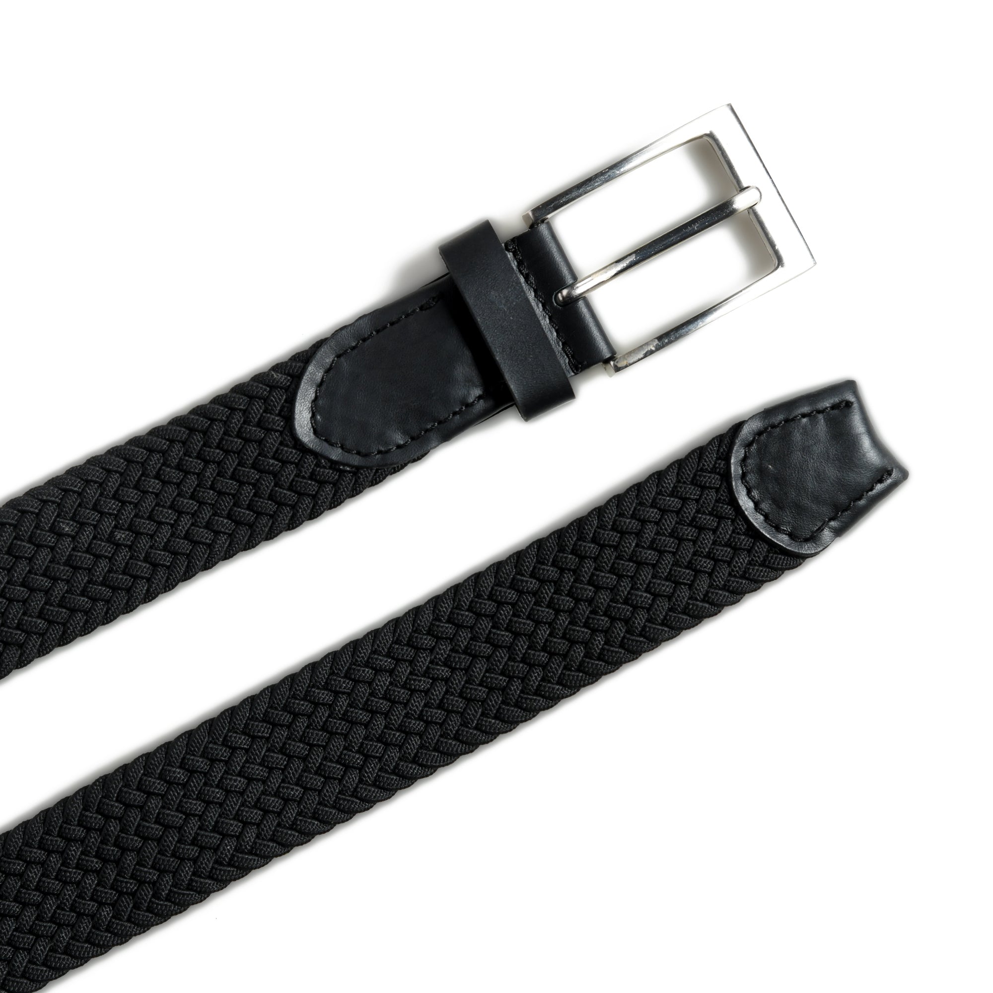 Braided Black Canvas Belt thumbnail 27