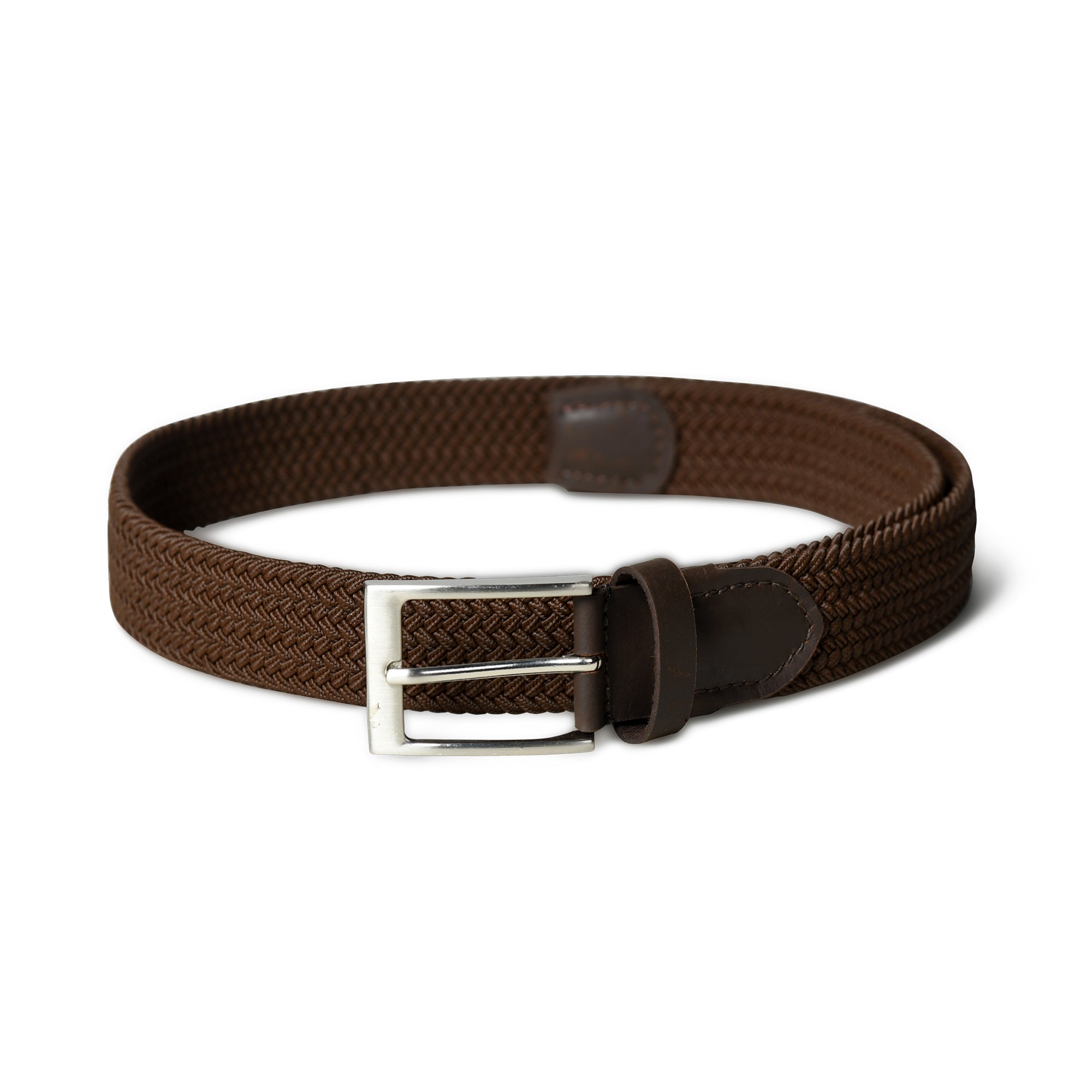 Braided Brown Canvas Belt thumbnail 18