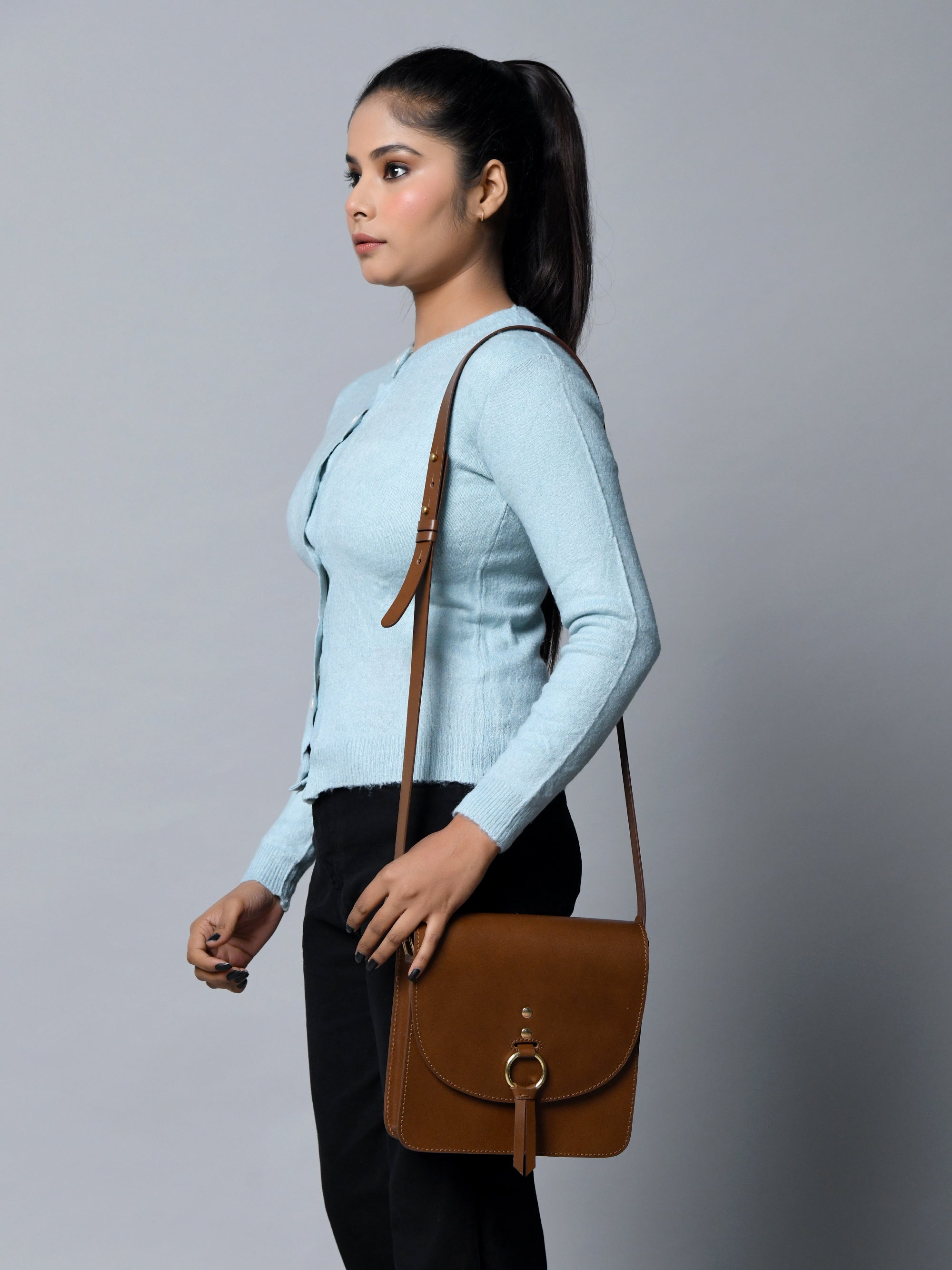 Brown Elegance Crossbody Sling Bag thumbnail 12