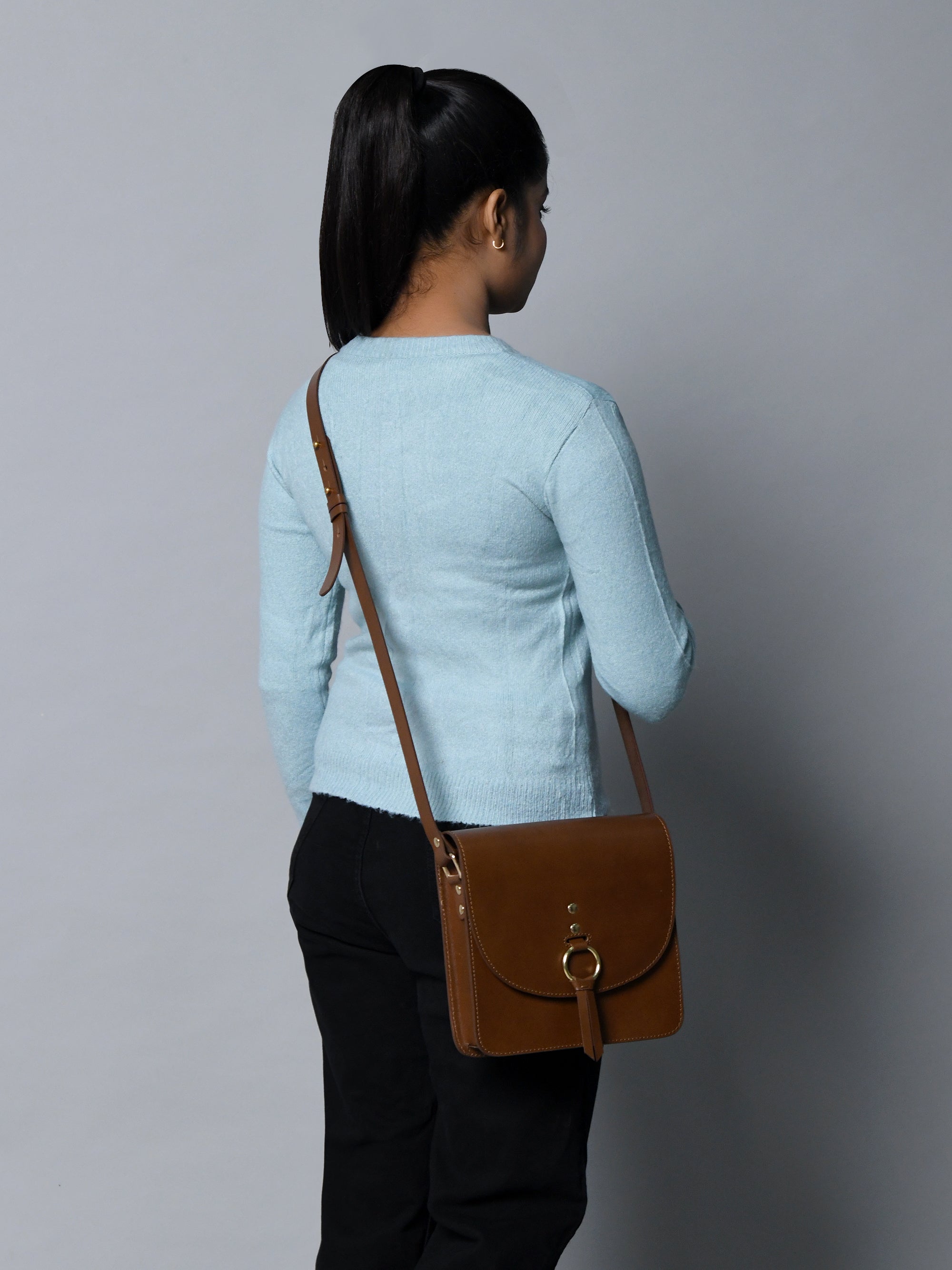 Brown Elegance Crossbody Sling Bag thumbnail 2