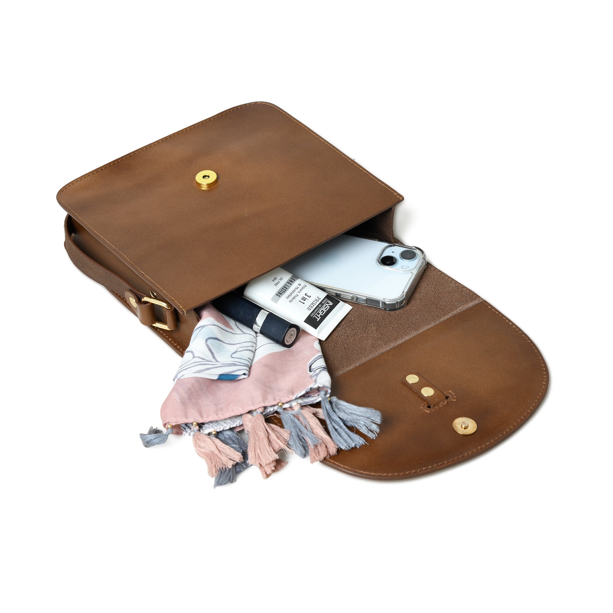 Brown Elegance Crossbody Sling Bag thumbnail 6