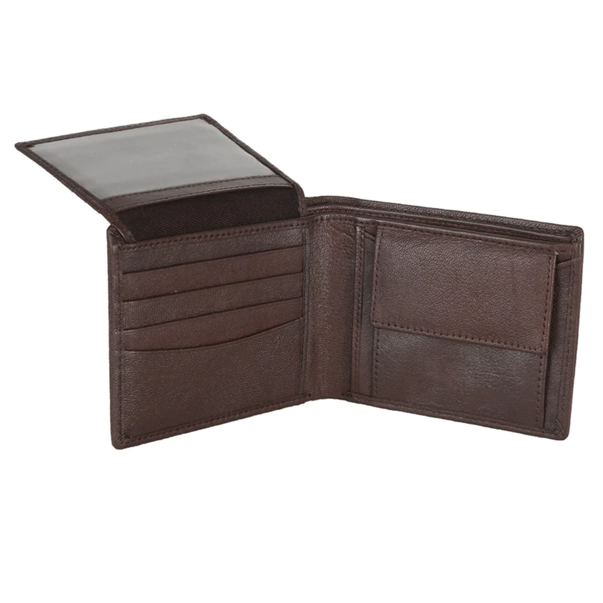 Mens Wallet Buff Dark Brown thumbnail 3