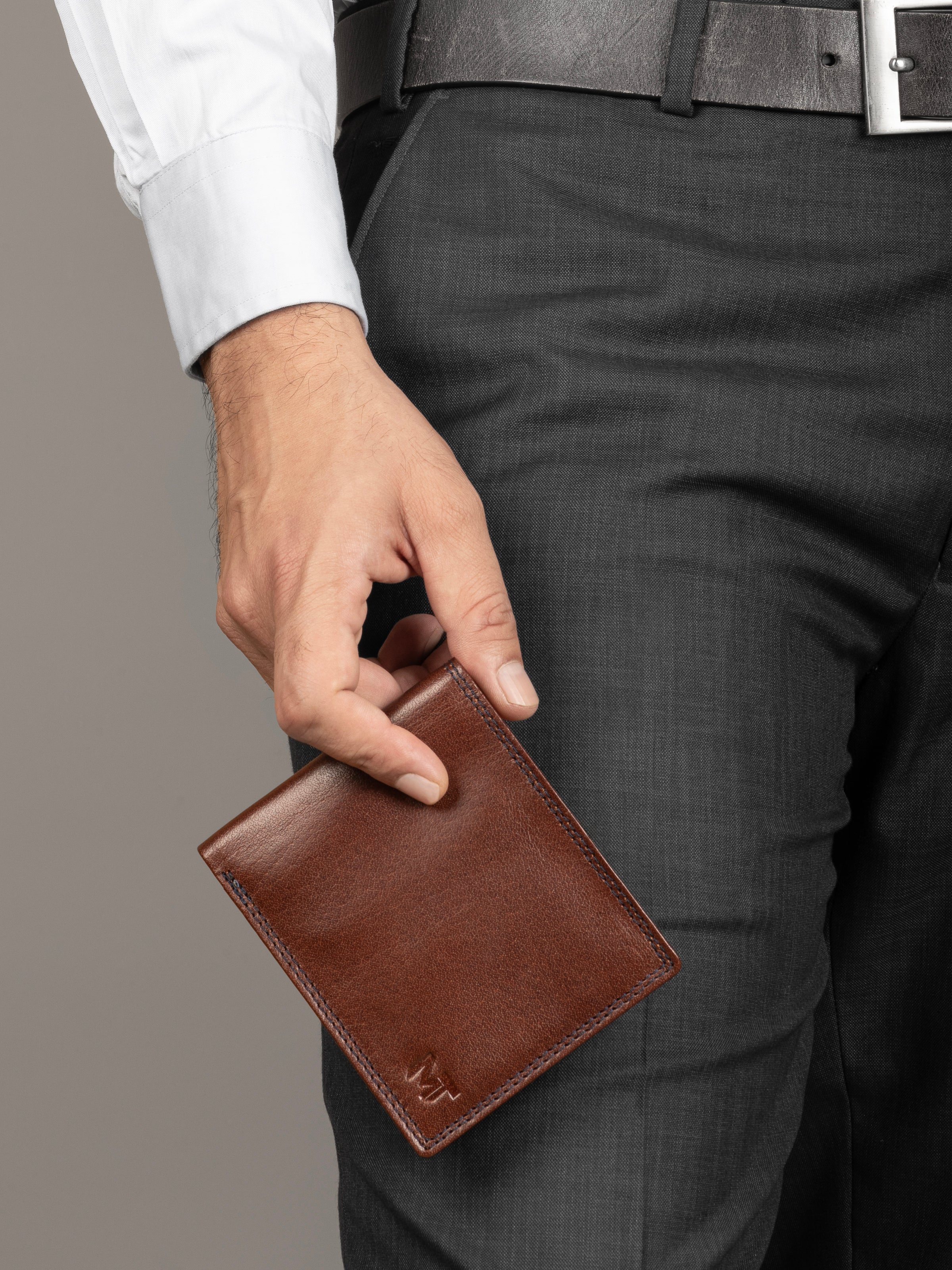 Dark Brown Slate Cash & Card Holder thumbnail 6
