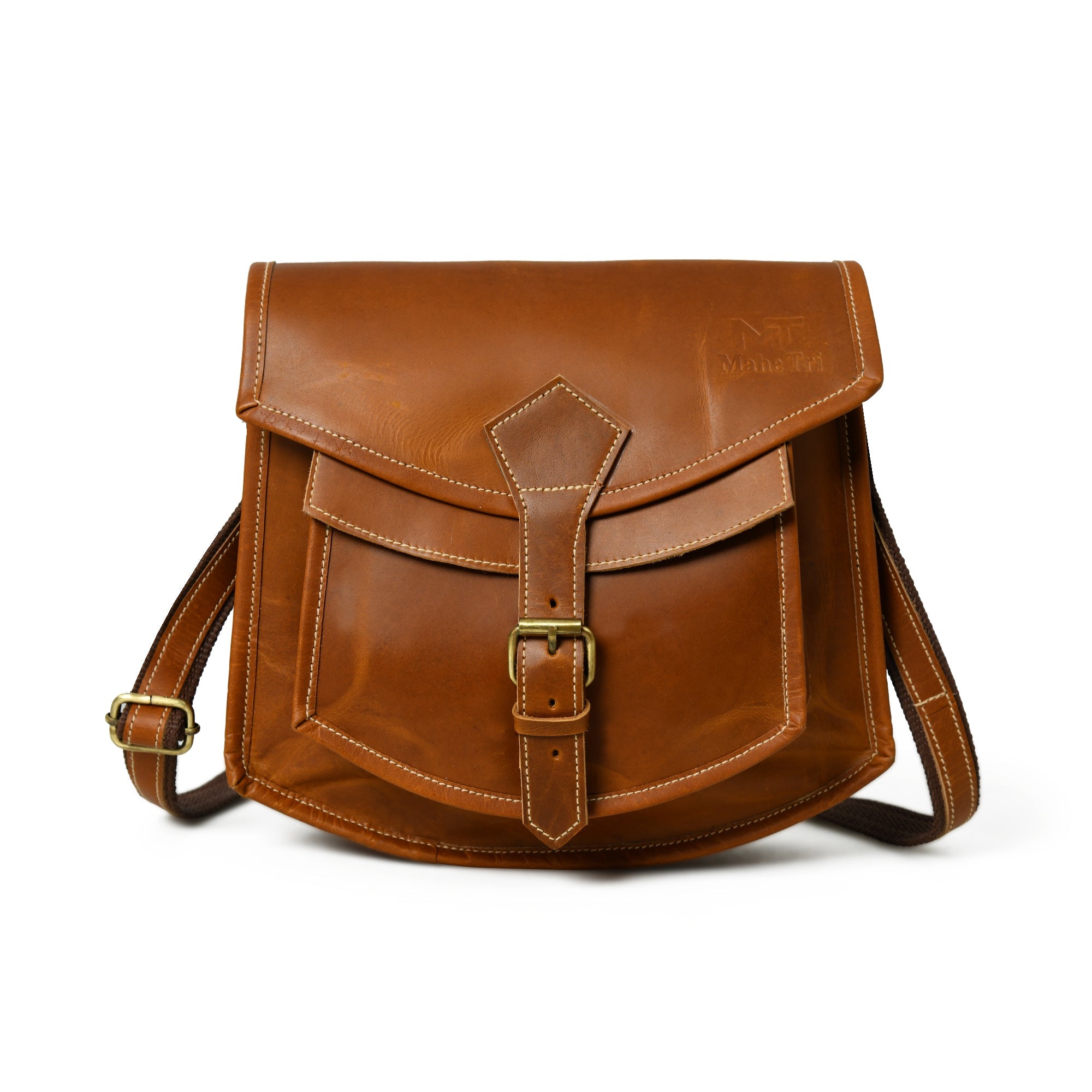 Buffalo Leather Crossbody Bag