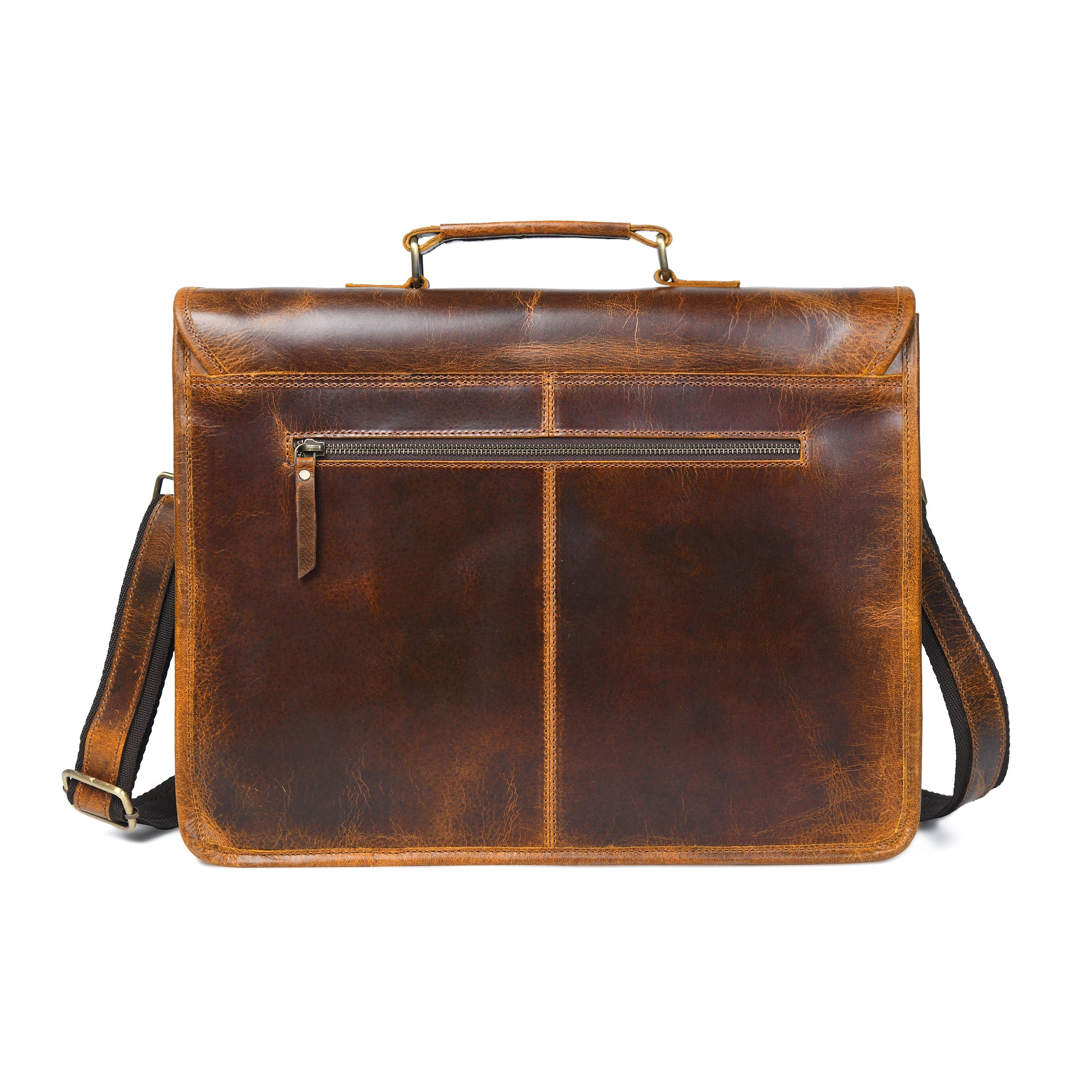 Buffalo Leather Executive Briefcase thumbnail 3