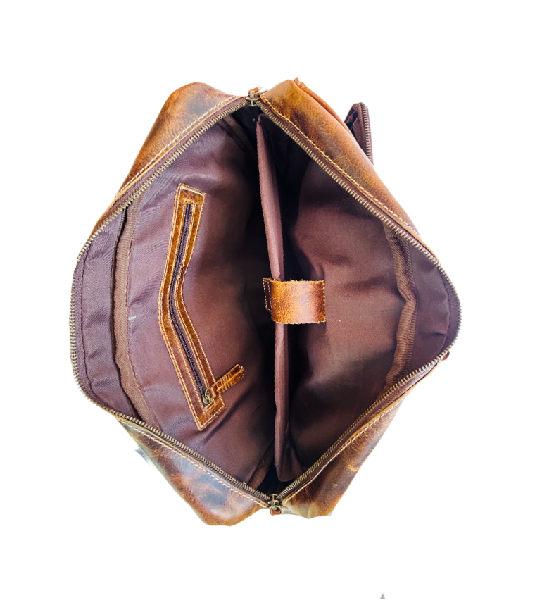 Buffalo Leather Laptop Bag thumbnail 2