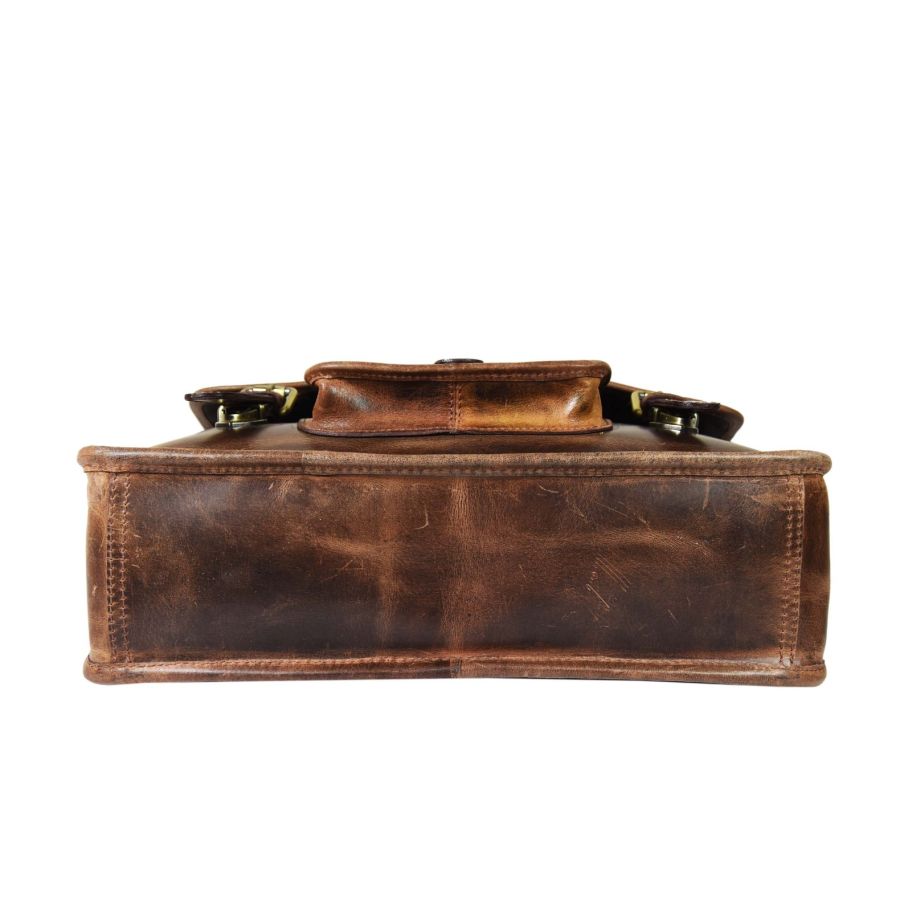 Buffalo Leather Laptop Bag thumbnail 4