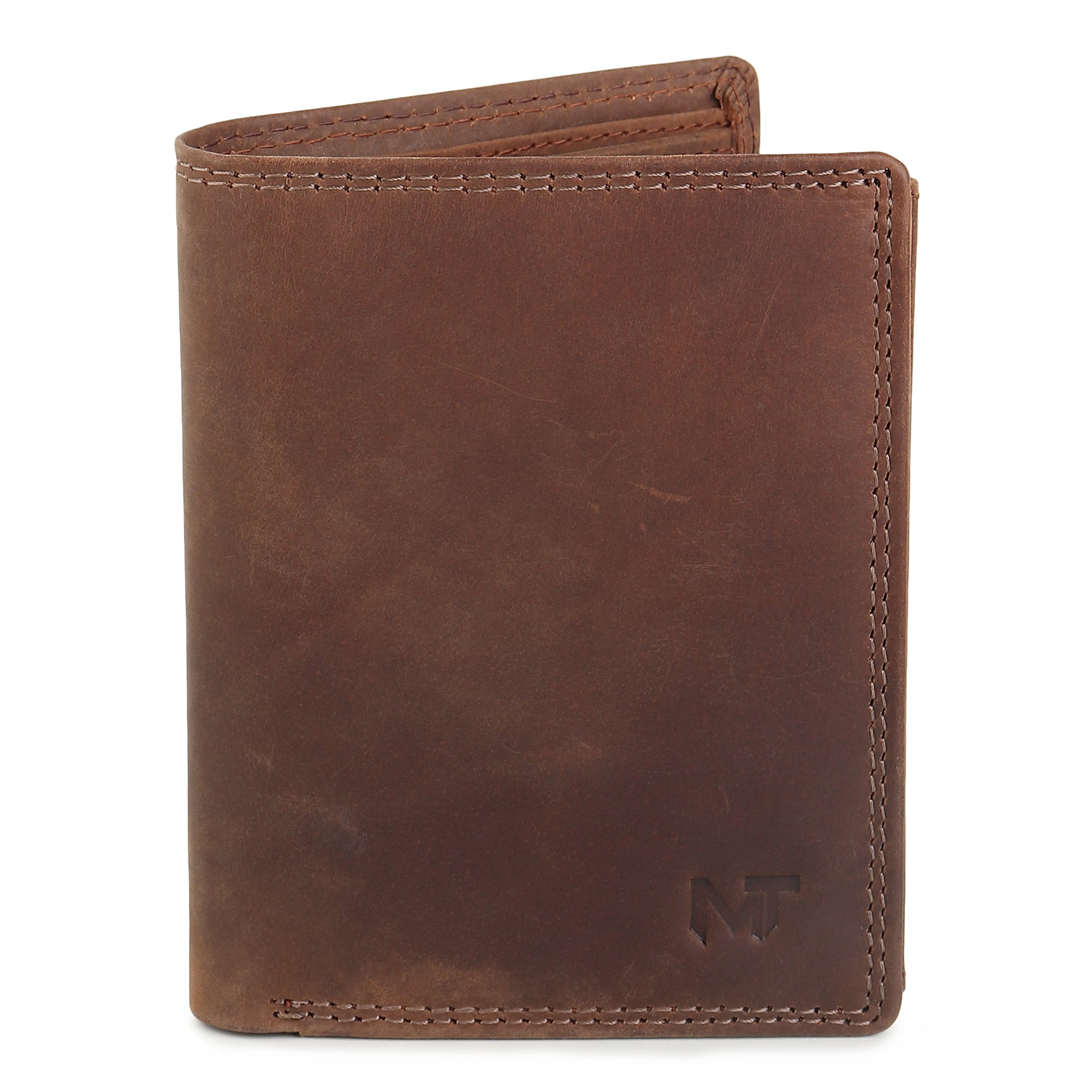 Buffalo Leather Mens Wallet - Vertical thumbnail 9