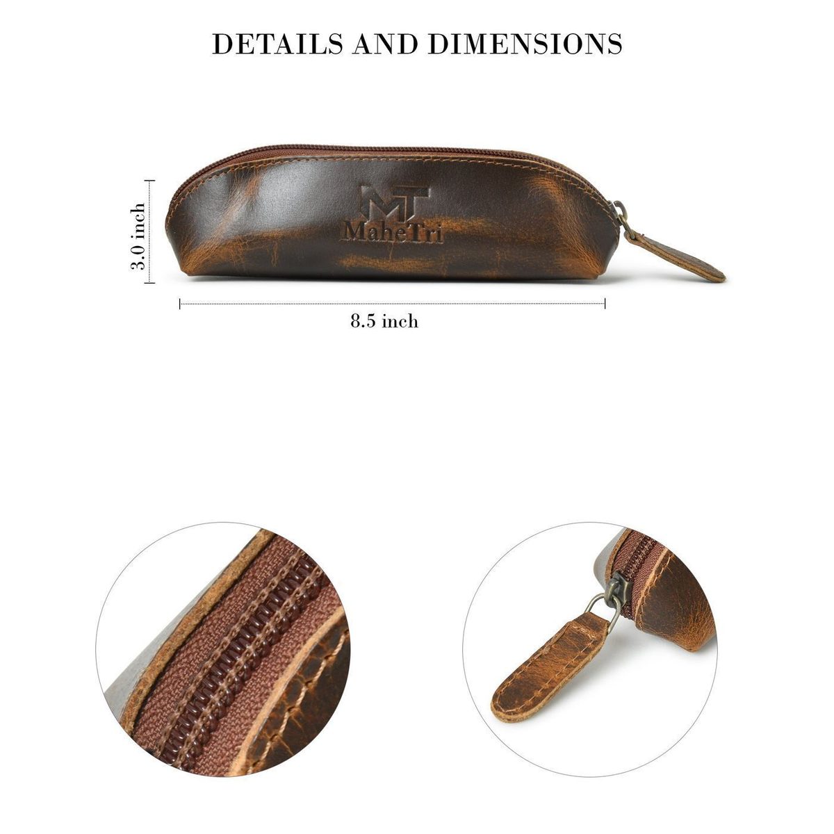 Buffalo Leather Pencil Case thumbnail 4