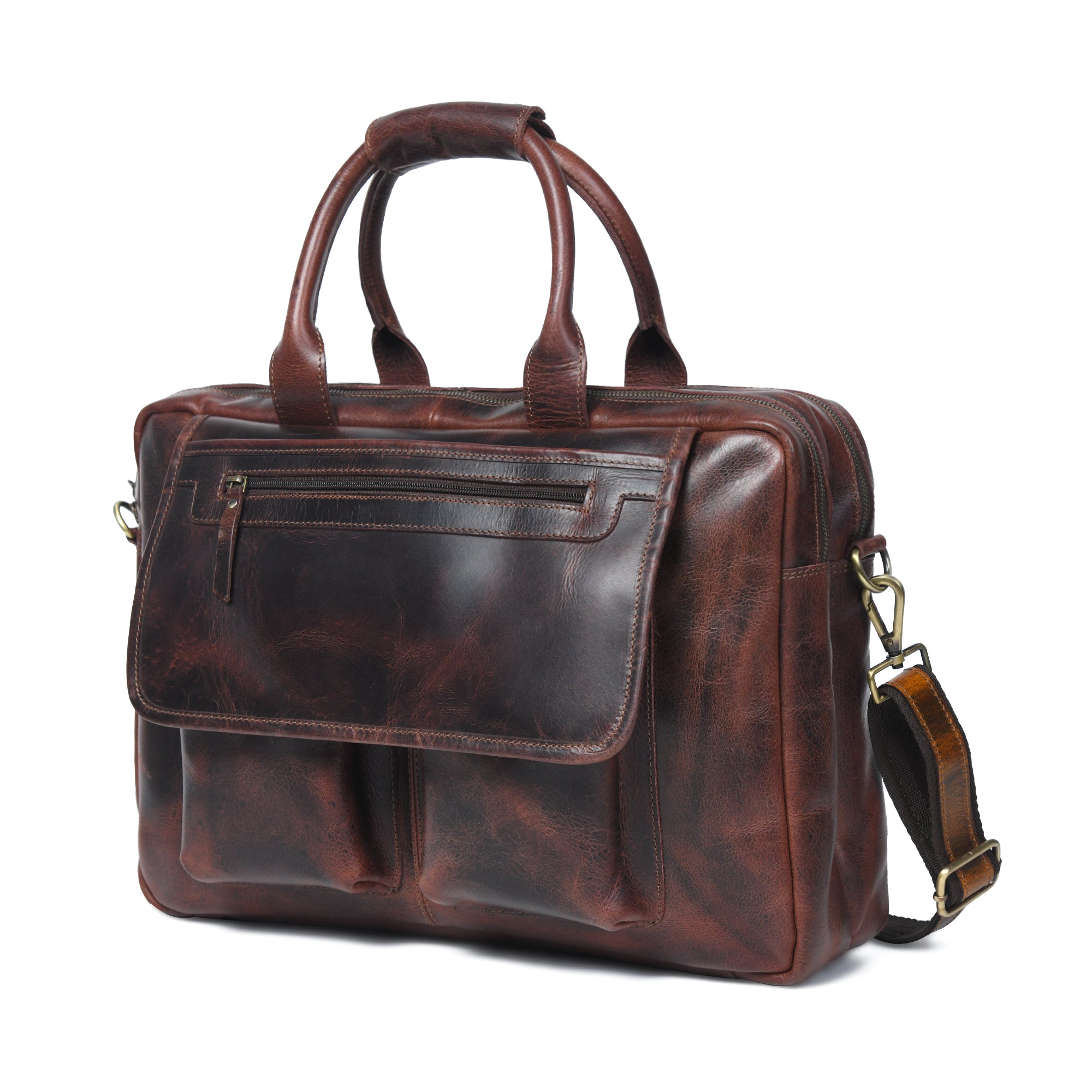 Buffalo Leather Pilot Bag thumbnail 2