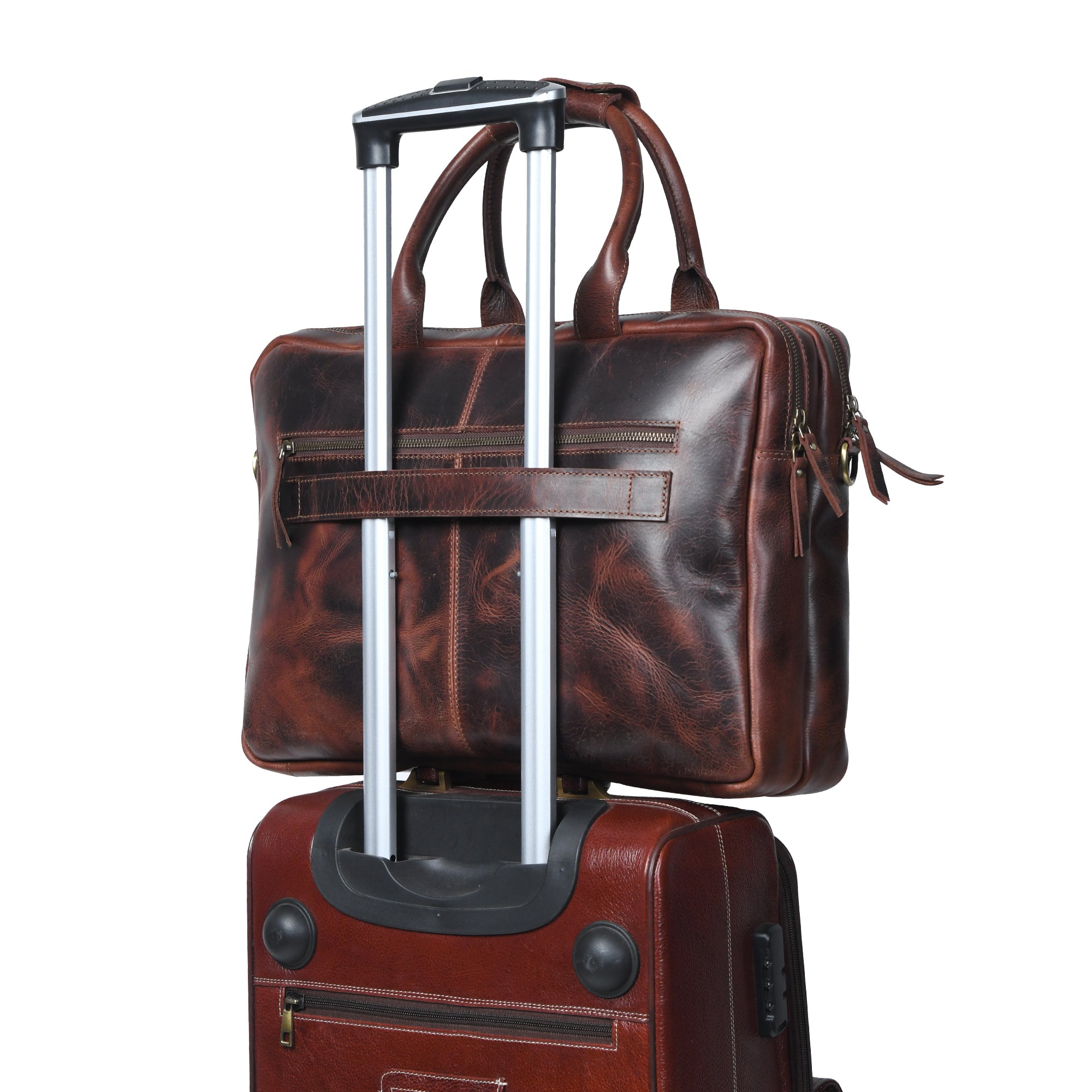 Buffalo Leather Pilot Bag thumbnail 6