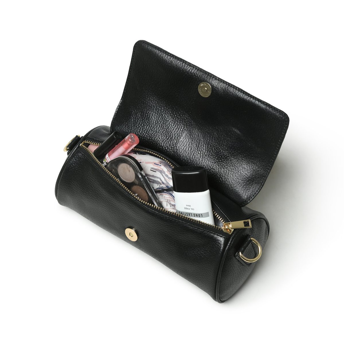 Buffalo Leather woman clutch bag (Black) thumbnail 6