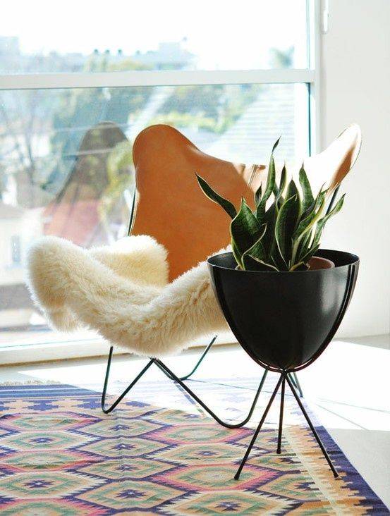 Butterfly Chair Goat leather thumbnail 4
