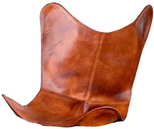 Butterfly Chair Brown chair Buffalo leather thumbnail 5