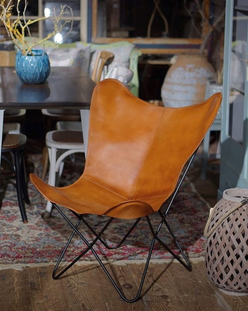 Butterfly Chair Buffalo leather thumbnail 3