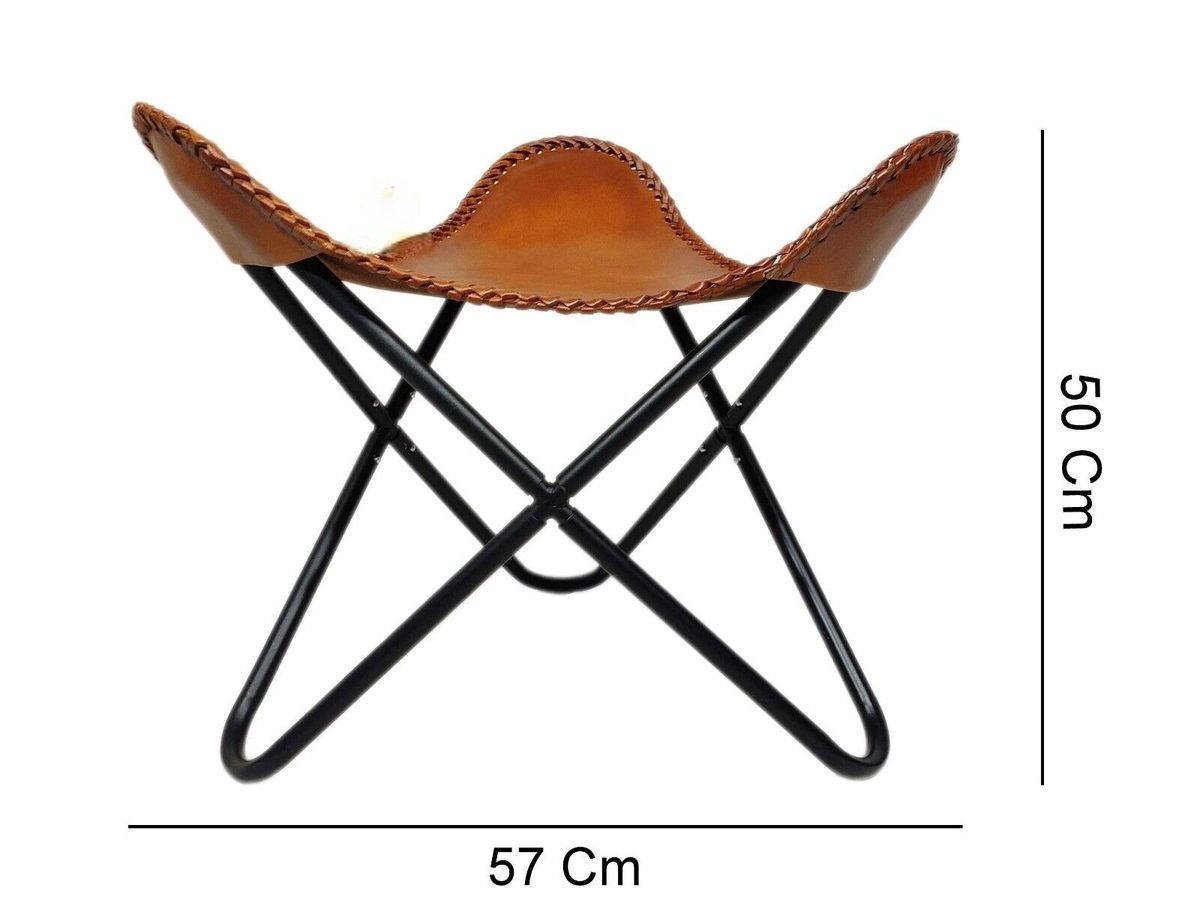 Butterfly Leather Stools thumbnail 3