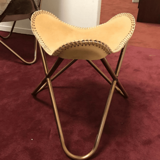 Butterfly Leather Stools thumbnail 2