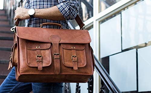 Cambridge Leather Briefcase thumbnail 2