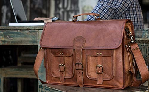 Cambridge Leather Briefcase thumbnail 3