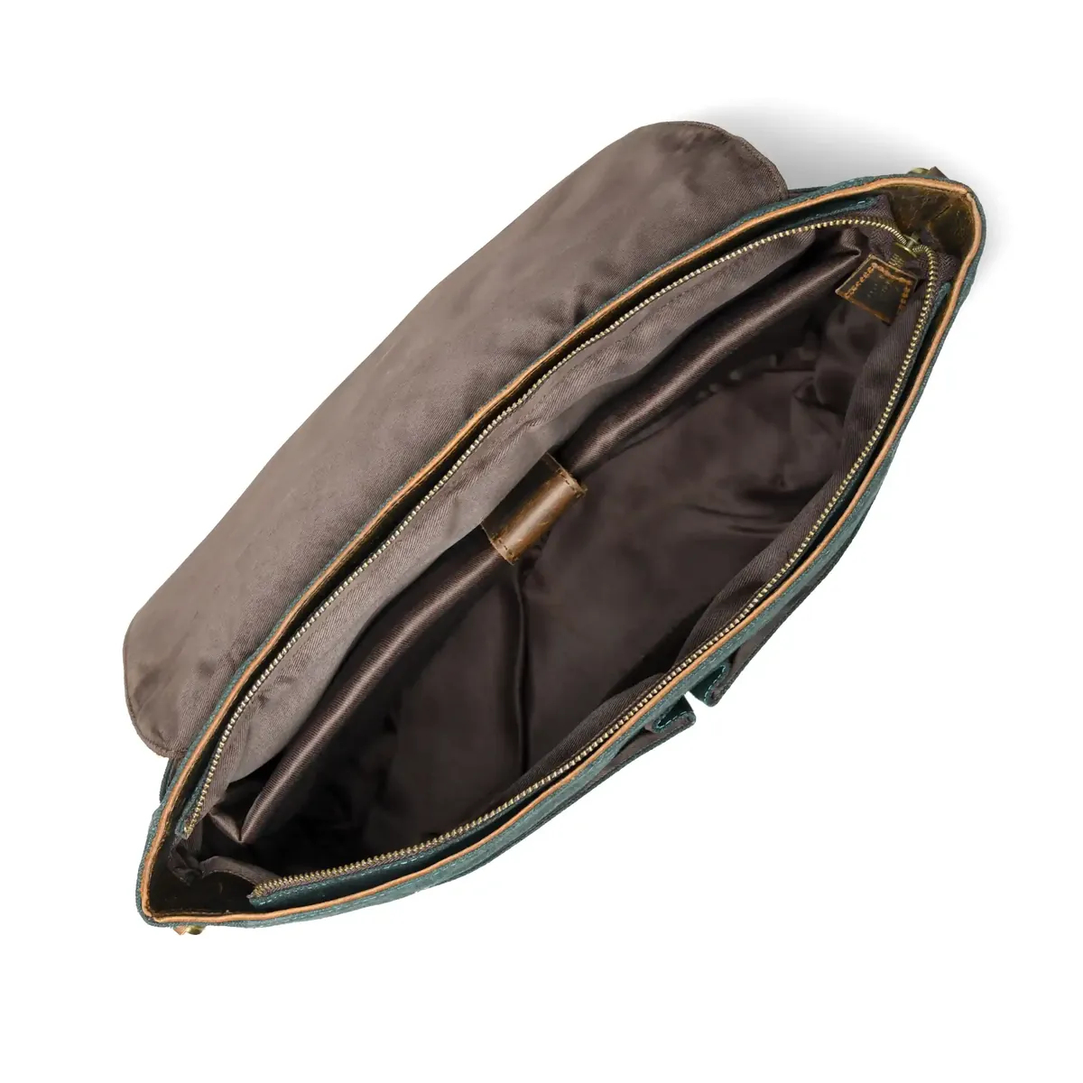 Canvas Messenger Bag - Green thumbnail 5