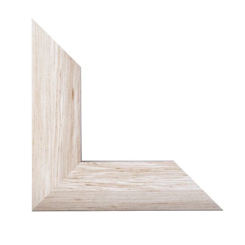 Cardiff Sand Beveled Mirror Frame thumbnail 4