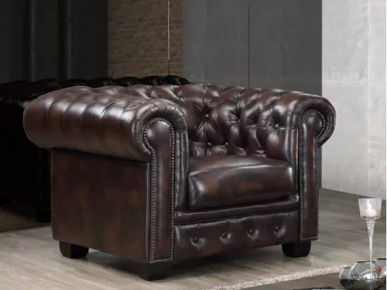 Chesterfild Leather Sofa thumbnail 2
