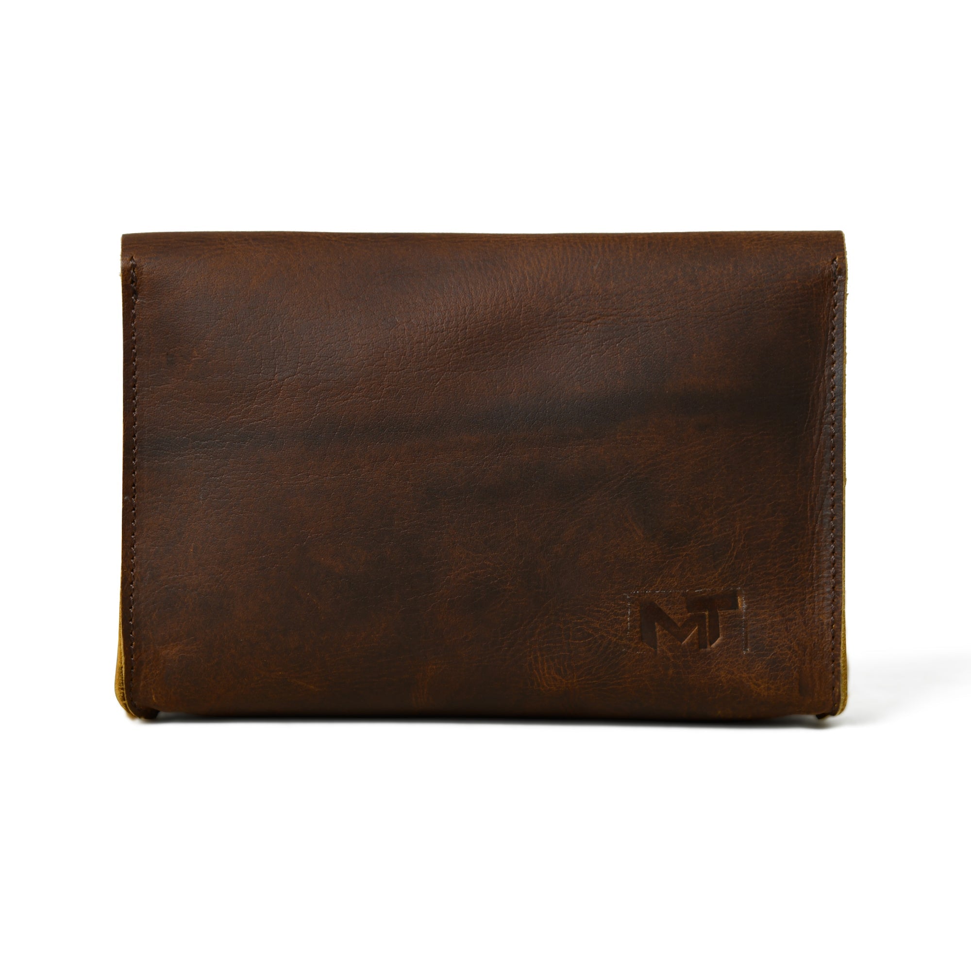 Chic Cocoa Leather Women's Clutch thumbnail 3