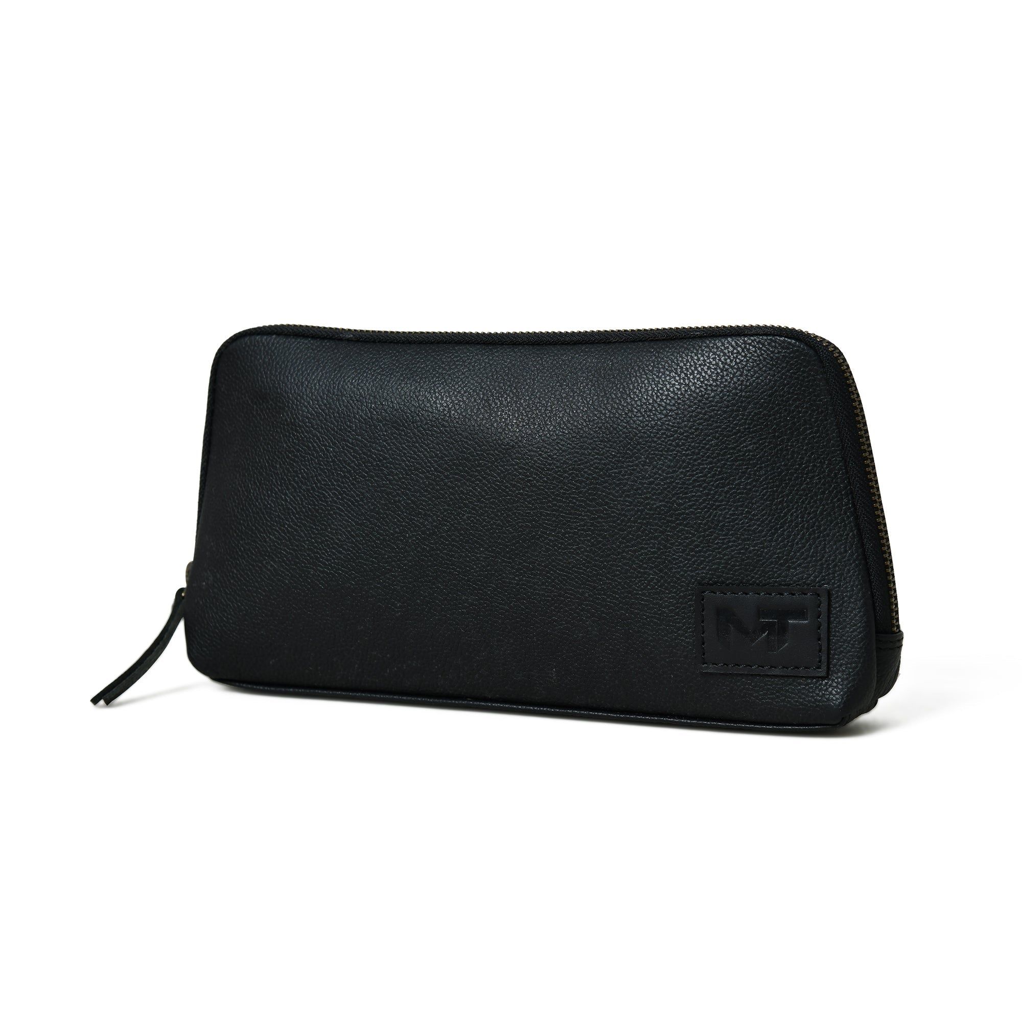 Classic Black Leather Clutch thumbnail 3