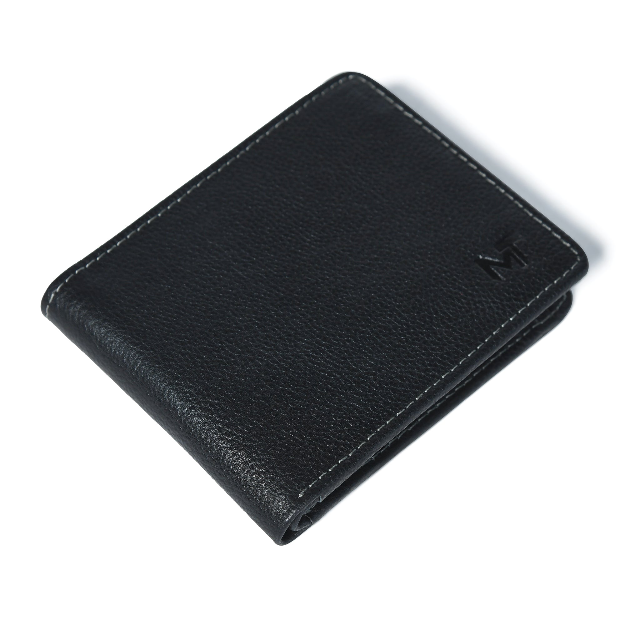 Classic Black Leather Wallet thumbnail 8