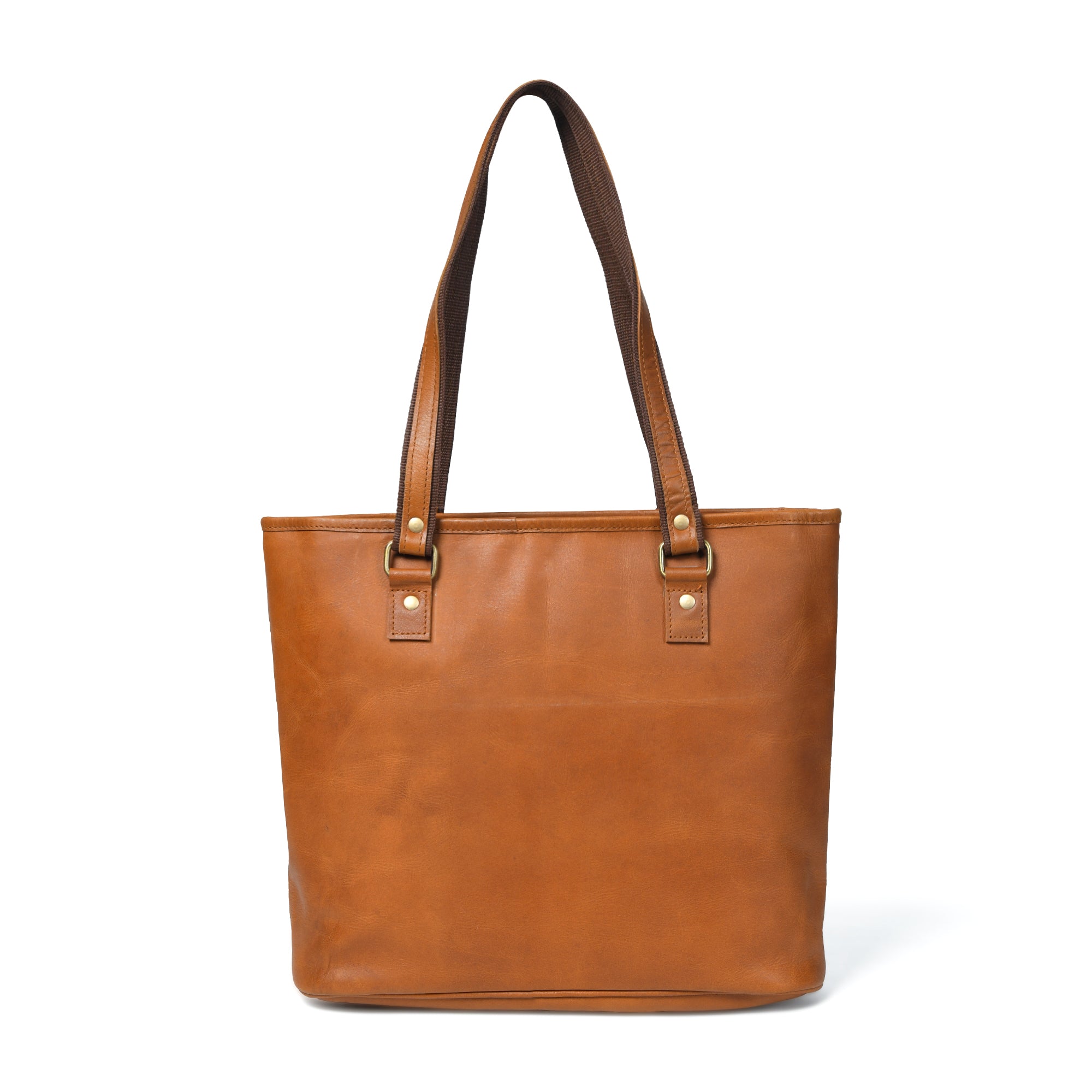 Classic Chic Genuine Leather Tote thumbnail 5