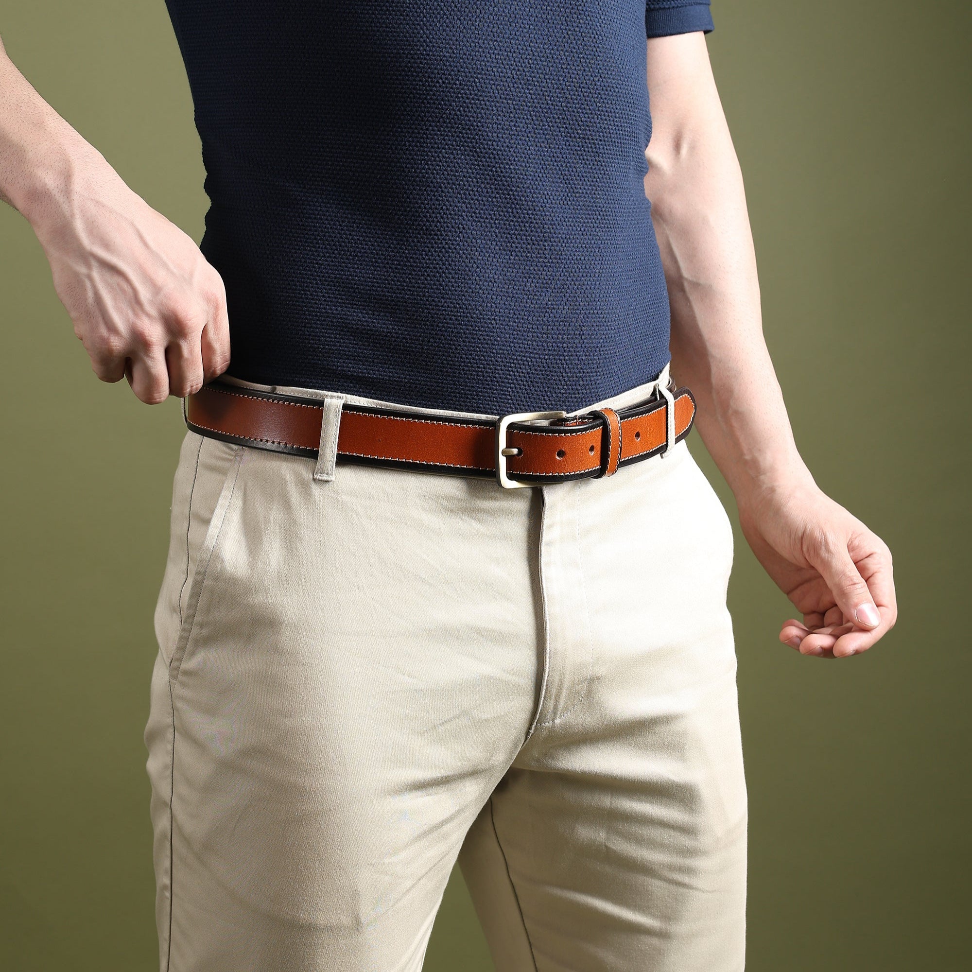 Classic Copper Slim Premium Belt thumbnail 79