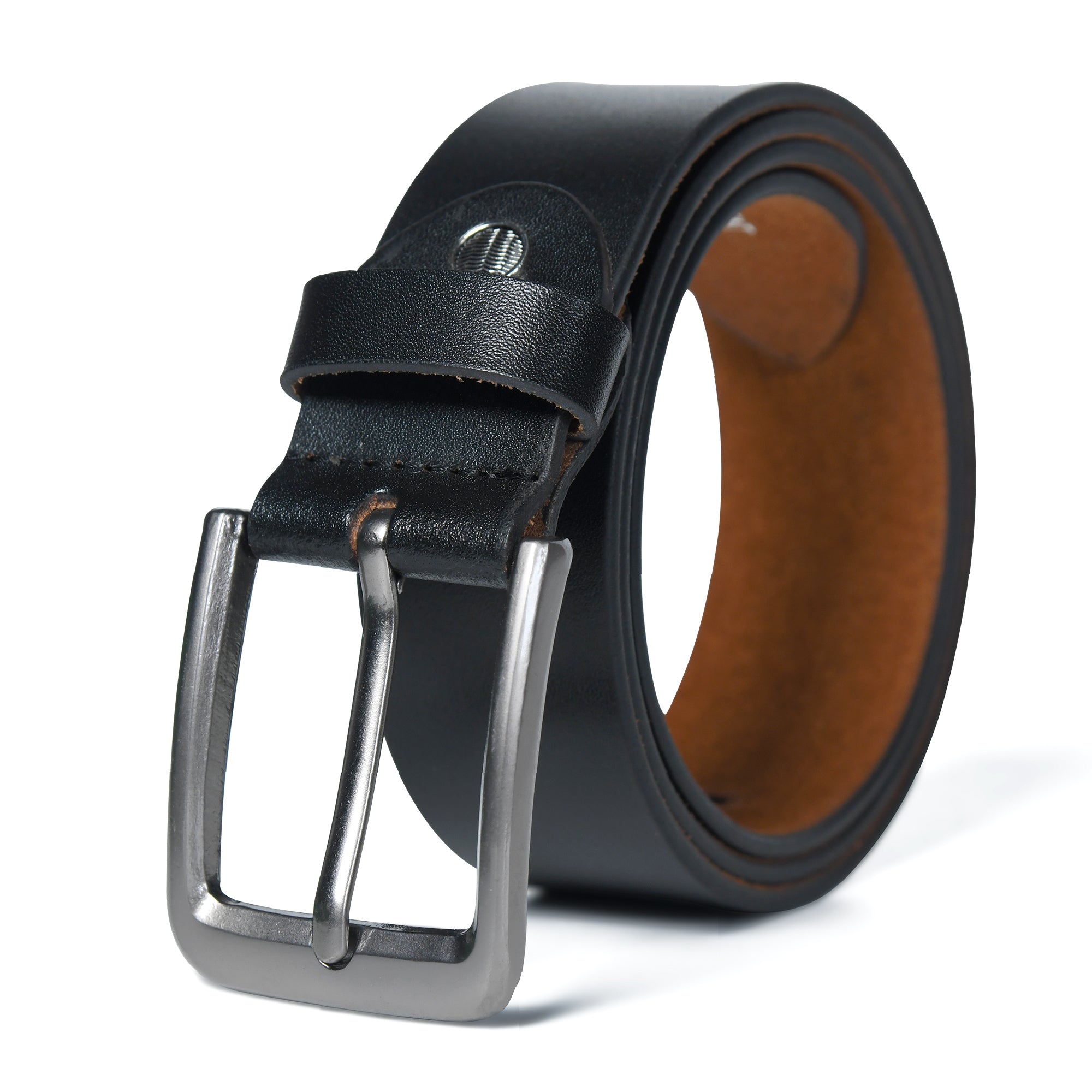Classic Formal Black Leather Belt thumbnail 26