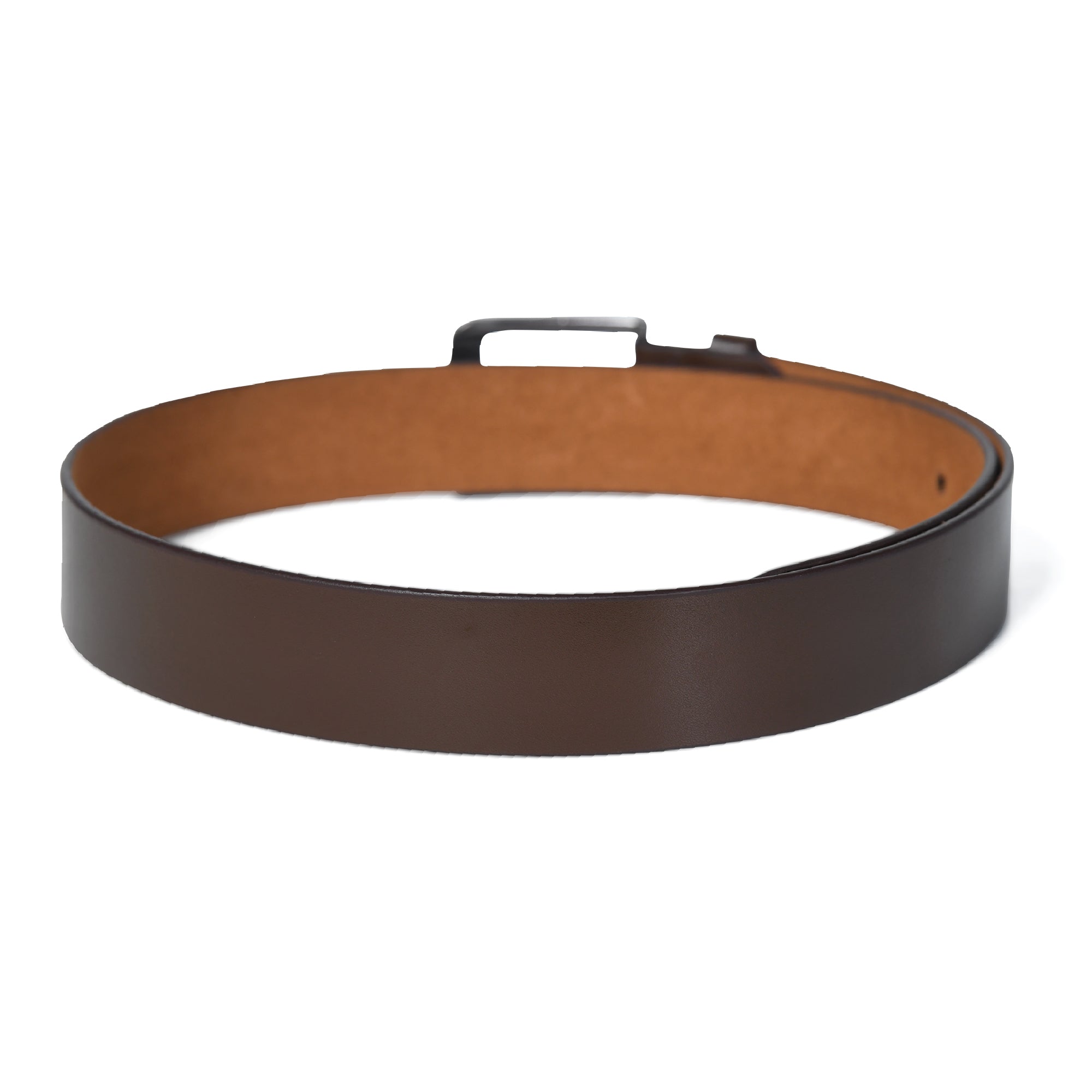 Classic Formal Brown Leather Belt thumbnail 25