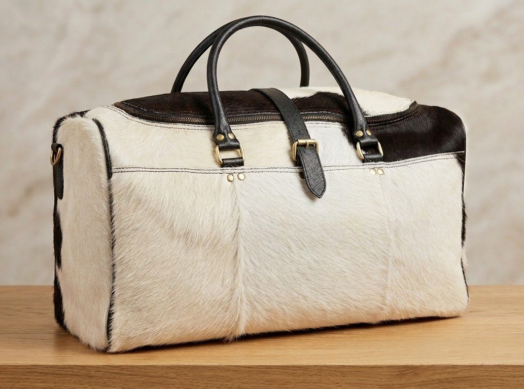 Classic Hairon Duffle Bag thumbnail 3