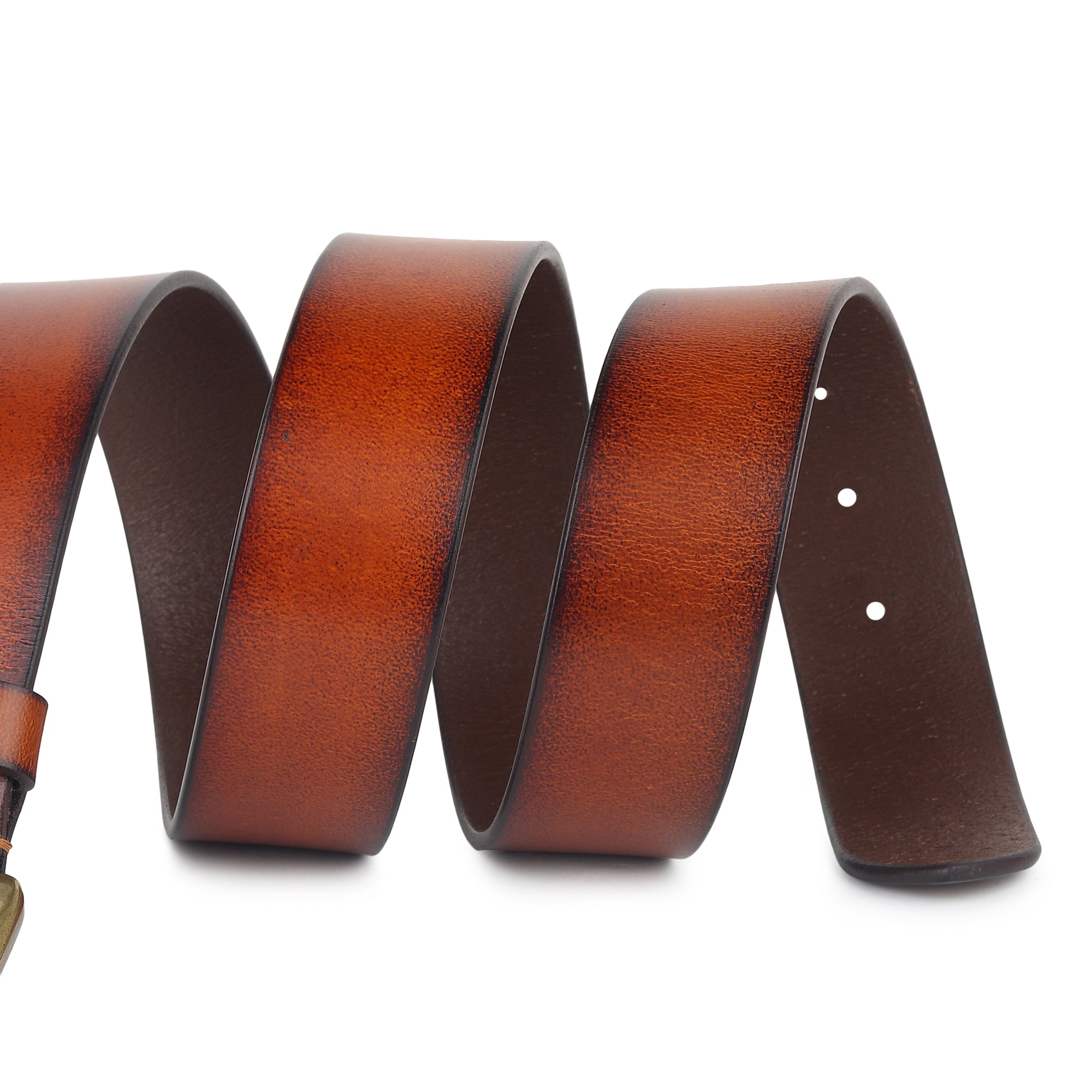 Classic Mocha Brown Leather Belt thumbnail 79