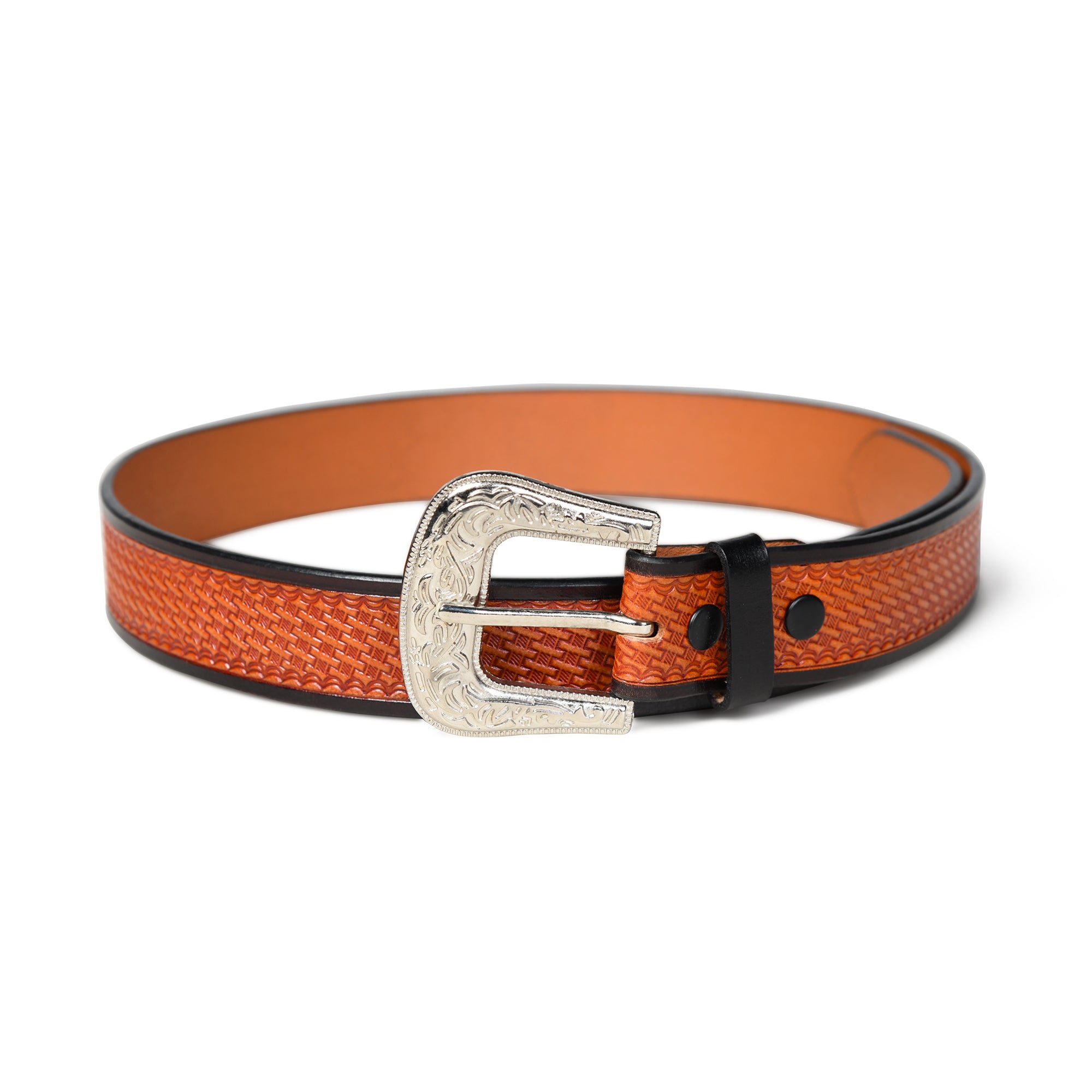 Classic Western Leather Belt thumbnail 4