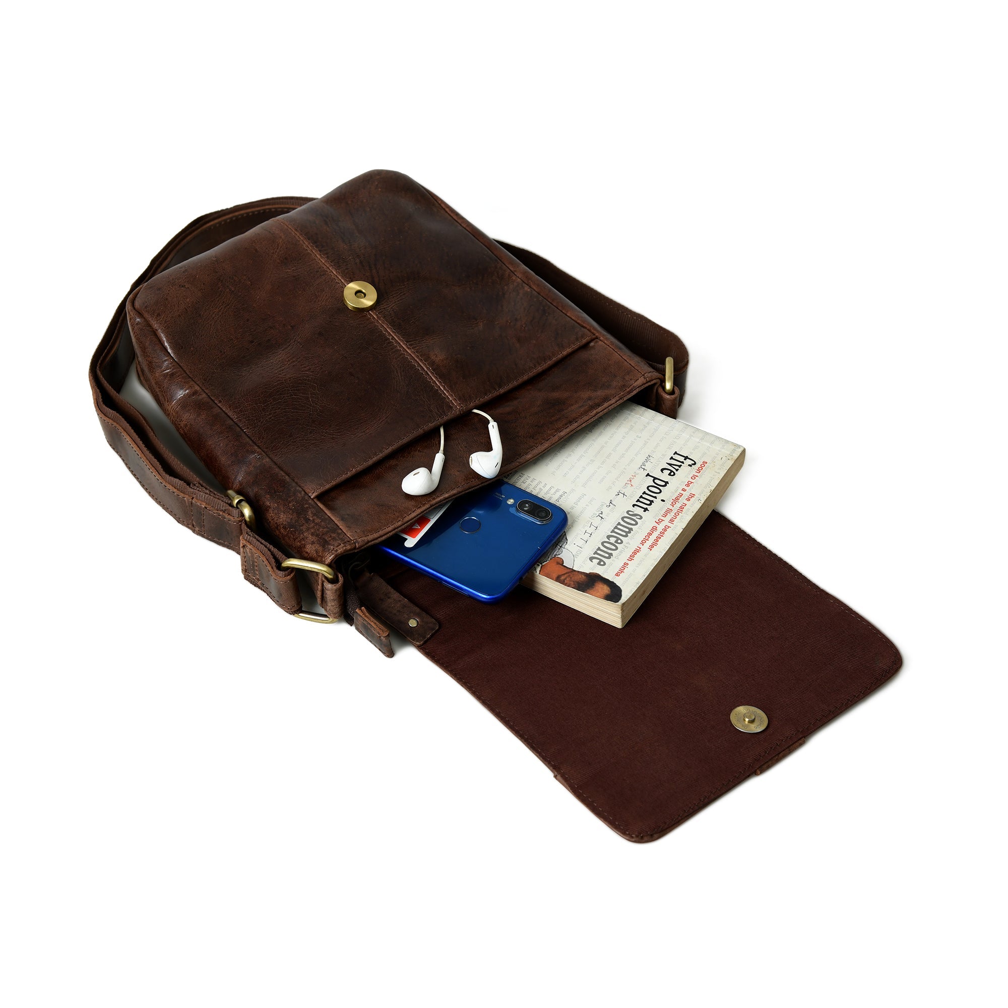 Cocoa Classic Messenger Bag thumbnail 6